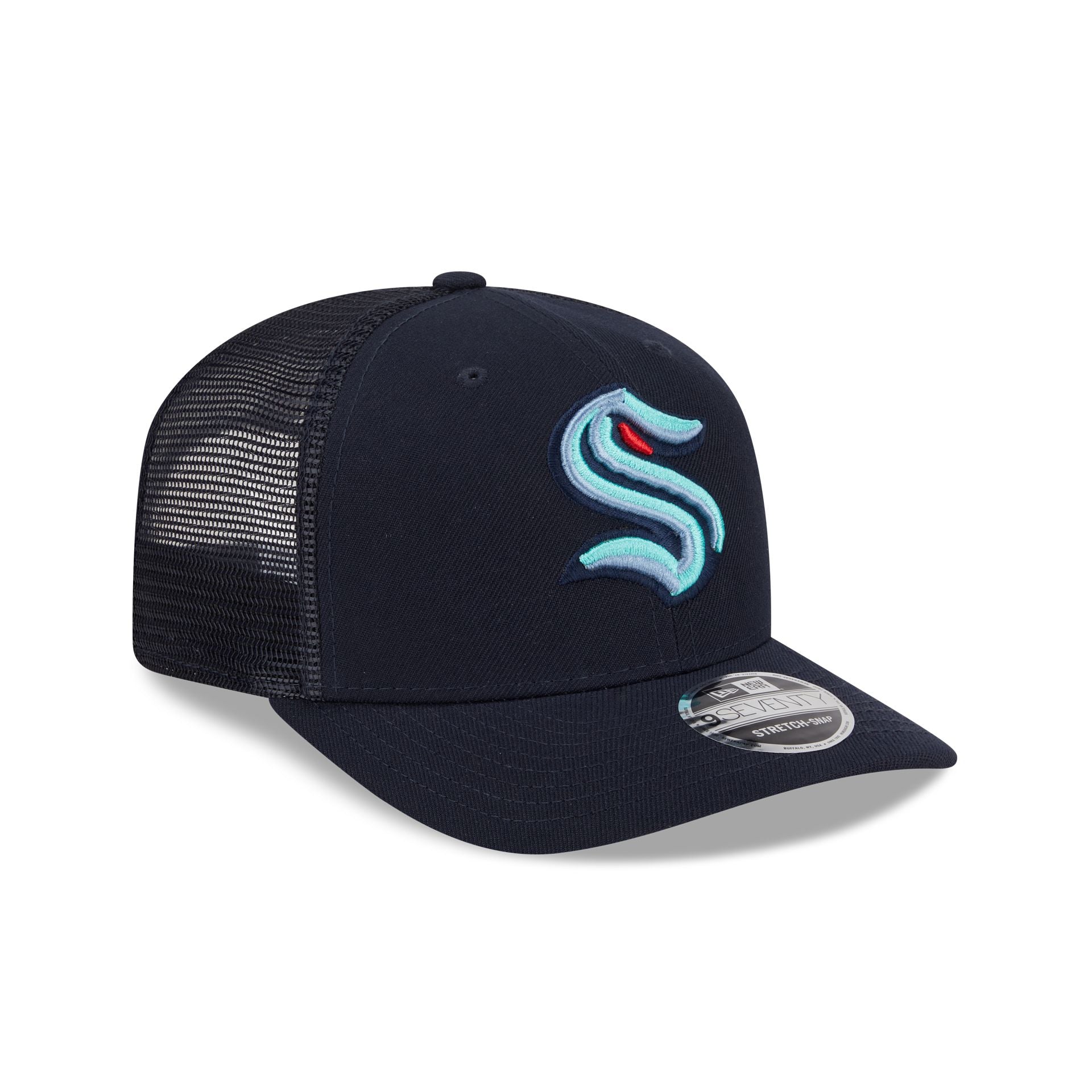 Seattle Kraken Simple 9SEVENTY Trucker Hat - Image 3