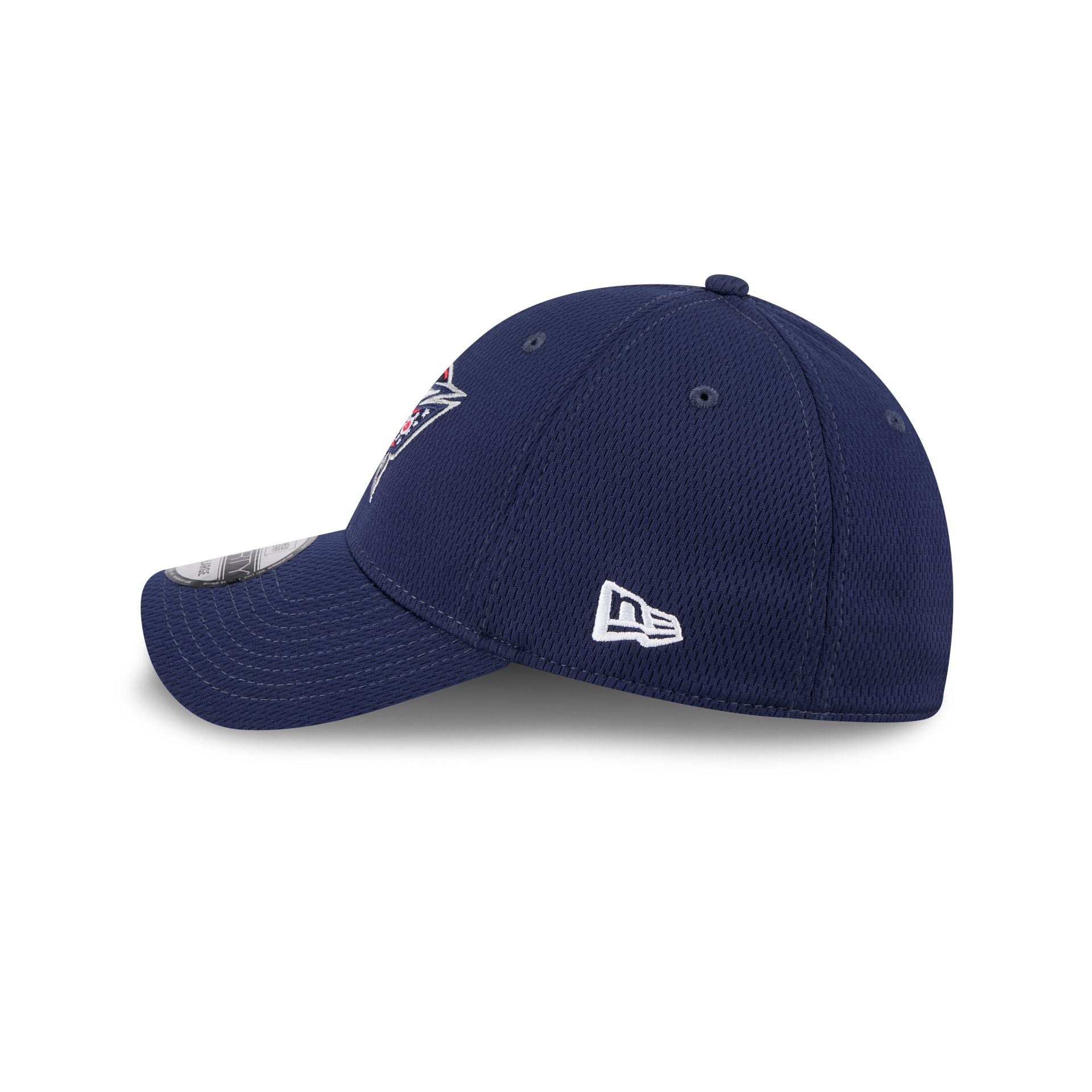 Columbus Blue Jackets Navy 39THIRTY Stretch Fit Hat - Image 4