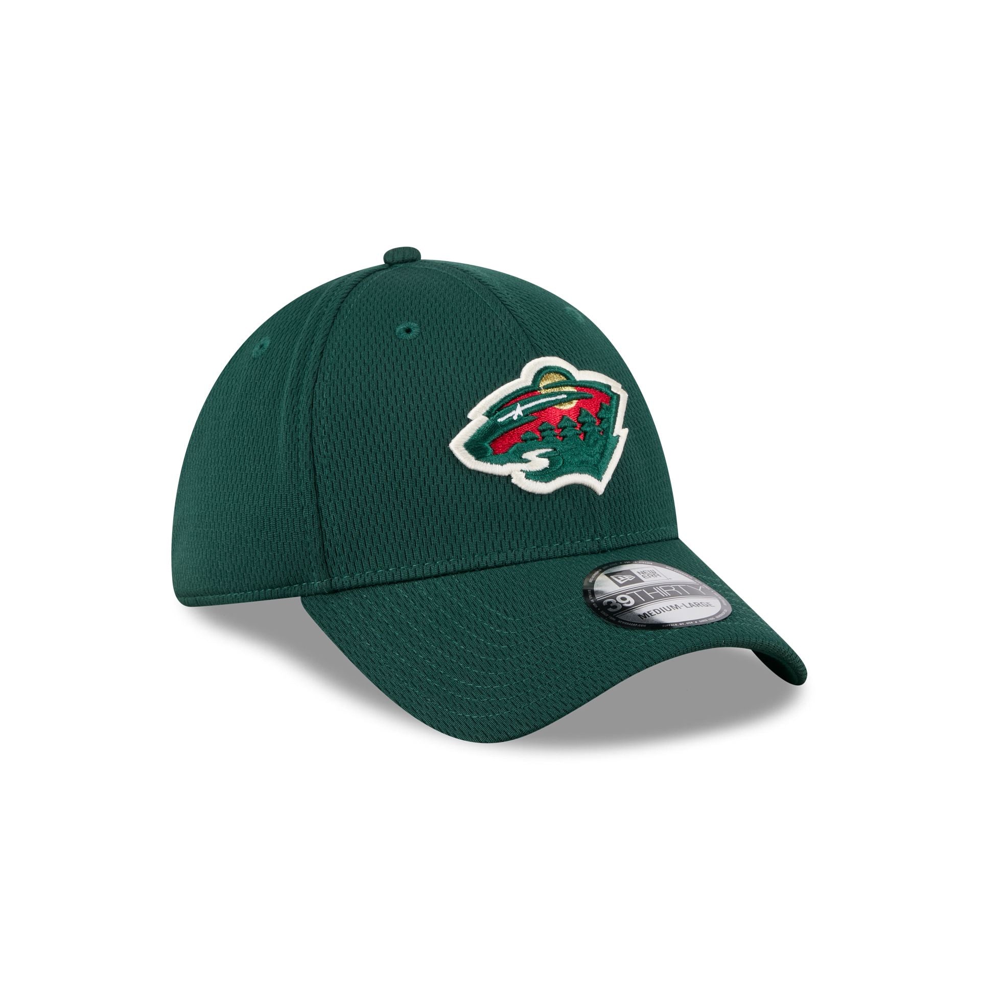 Minnesota Wild Green 39THIRTY Stretch Fit Hat - Image 3