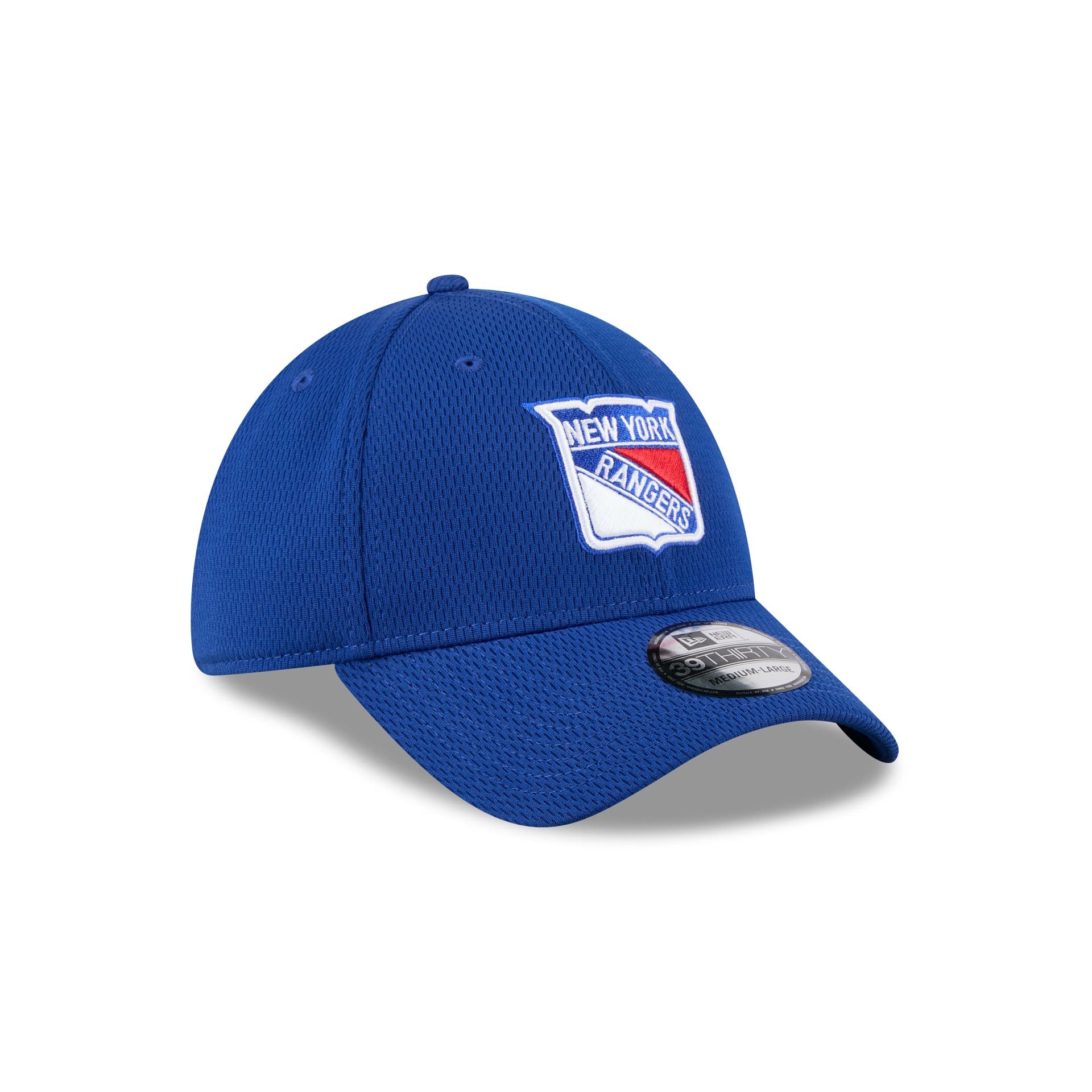 New York Rangers Blue 39THIRTY Stretch Fit Hat - Image 3