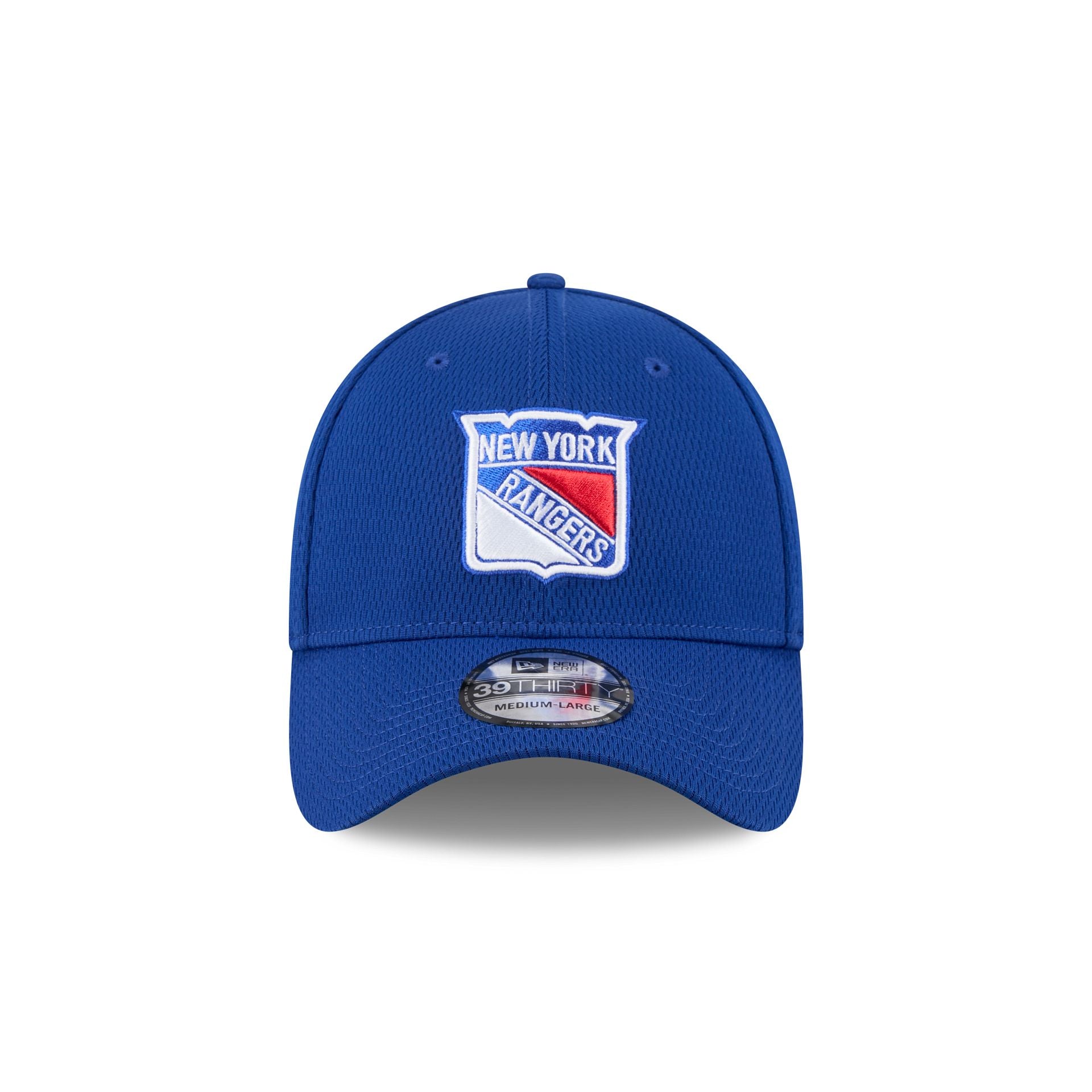 New York Rangers Blue 39THIRTY Stretch Fit Hat - Image 2