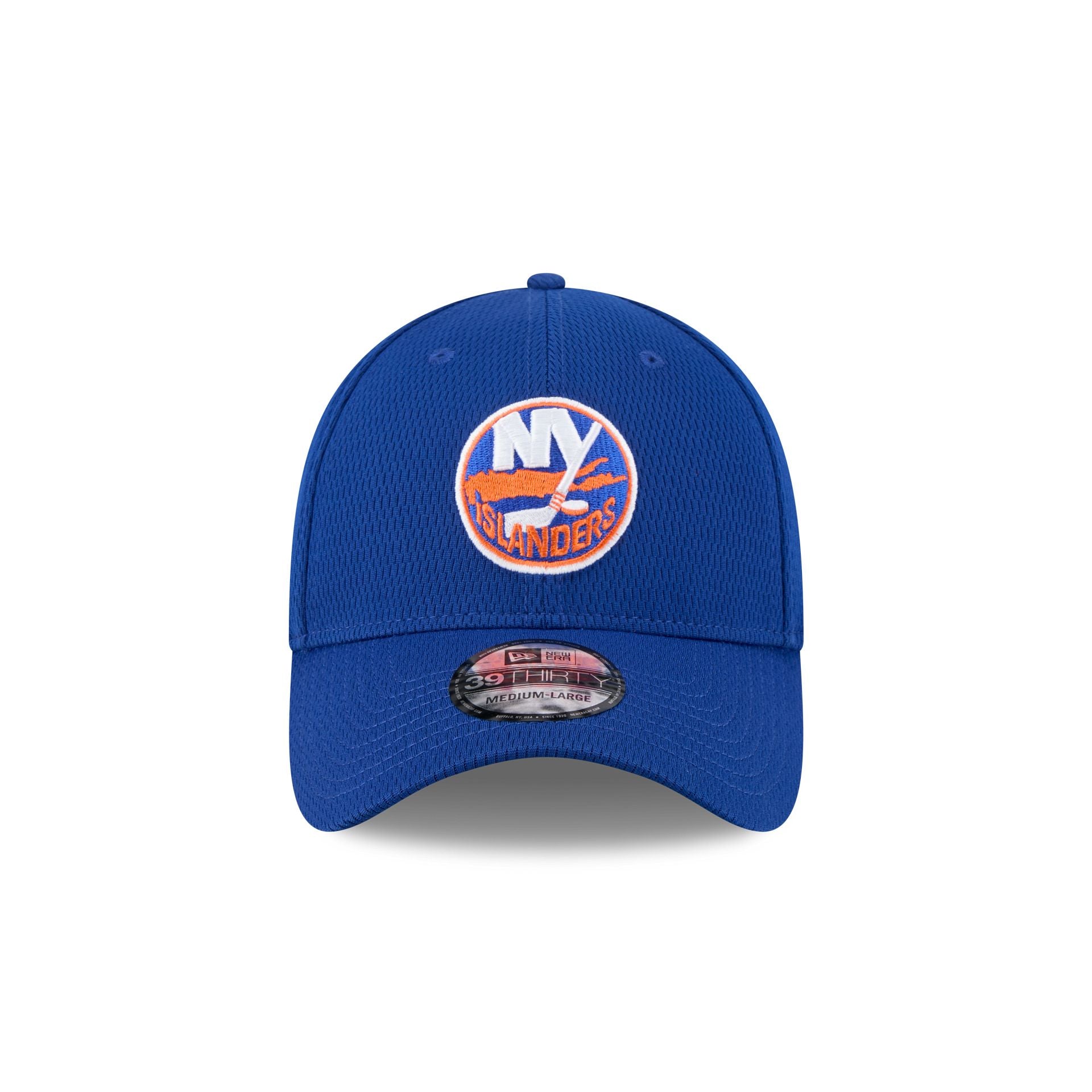 New York Islanders Blue 39THIRTY Stretch Fit Hat - Image 2