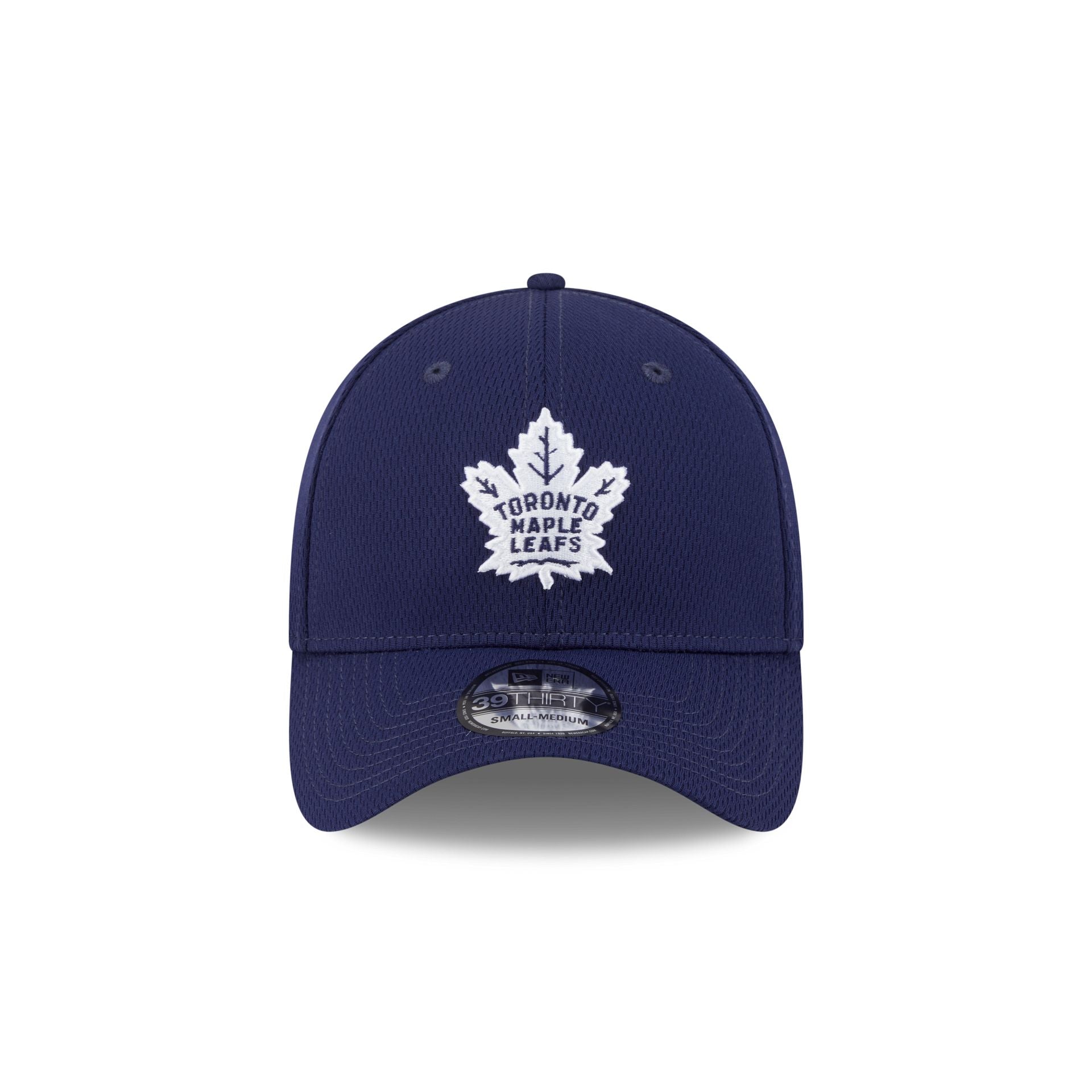 Toronto Maple Leafs Navy 39THIRTY Stretch Fit Hat - Image 2