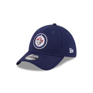 Winnipeg Jets Navy 39THIRTY Stretch Fit Hat