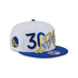 Golden State Warriors Stephen Curry Signature 9FIFTY Snapback Hat