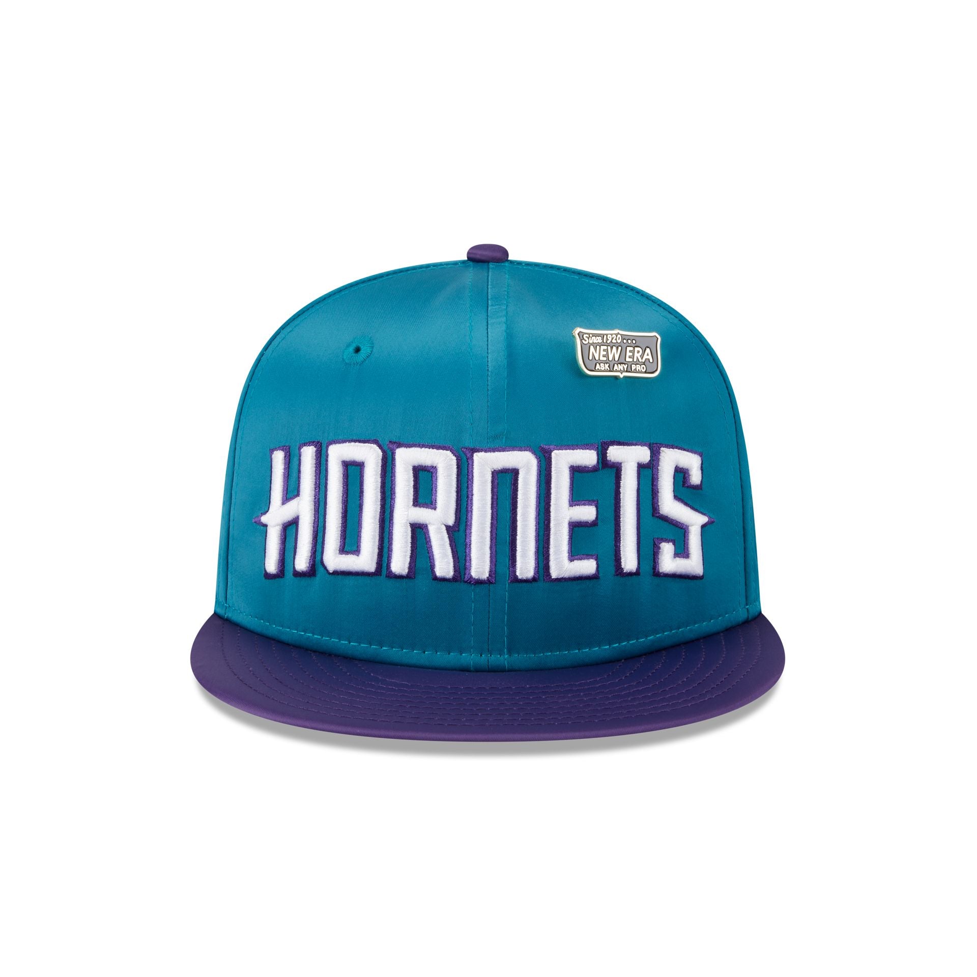 Charlotte Hornets Satin Pin 9FIFTY Snapback Hat - Image 2