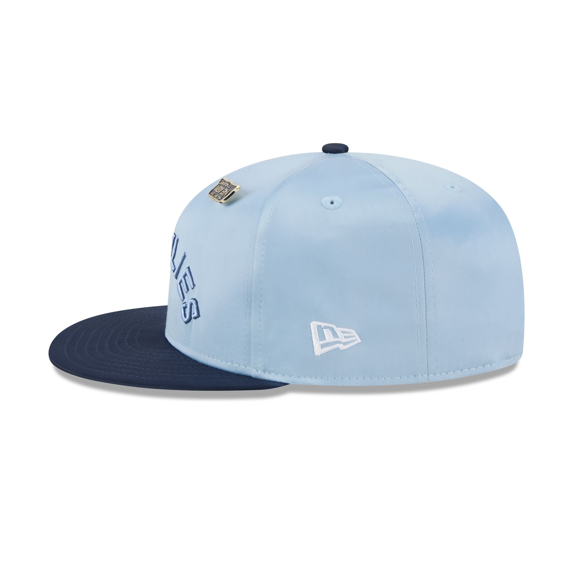 Memphis Grizzlies Satin Pin 9FIFTY Snapback Hat - Image 5