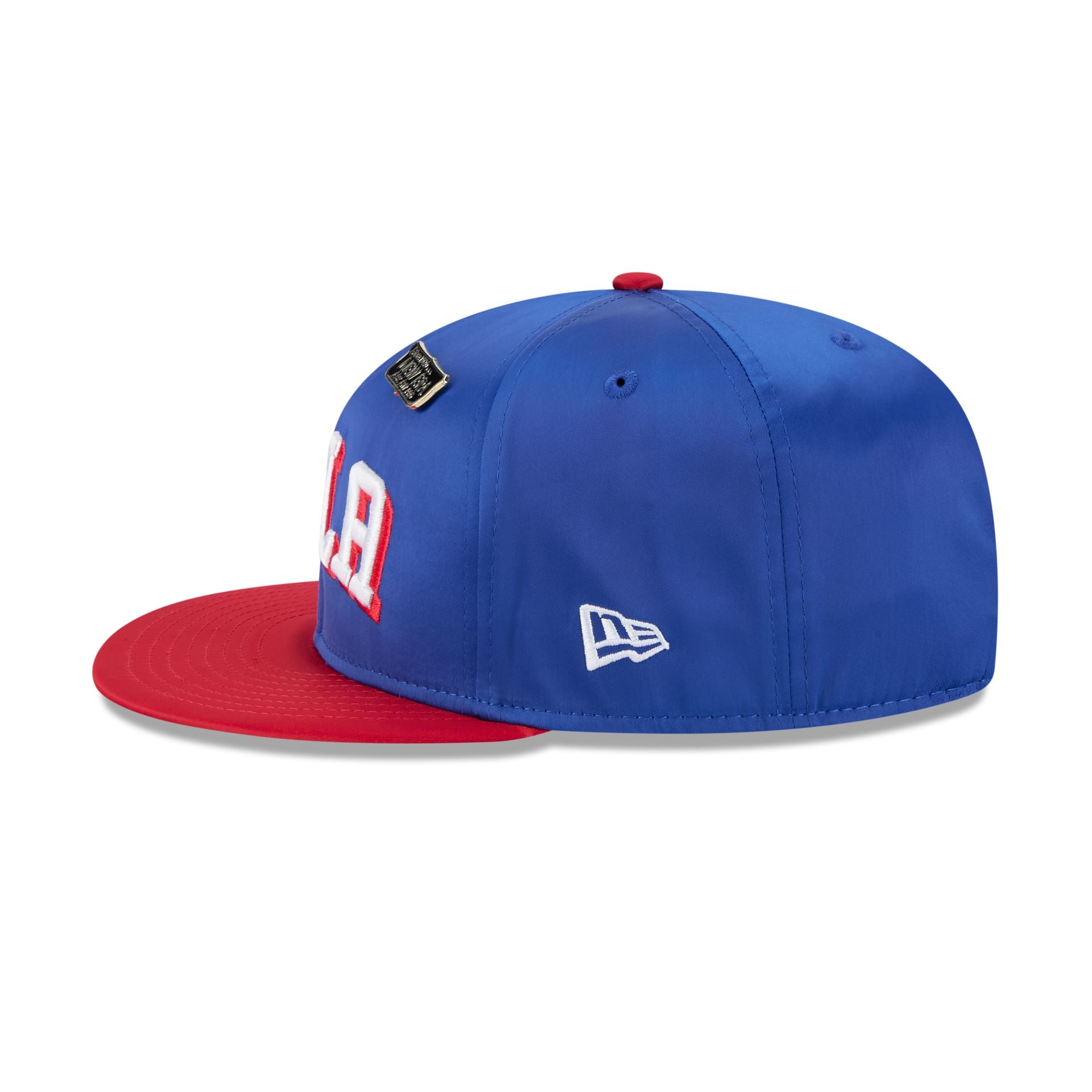 Philadelphia 76ers Satin Pin 9FIFTY Snapback Hat - Image 5