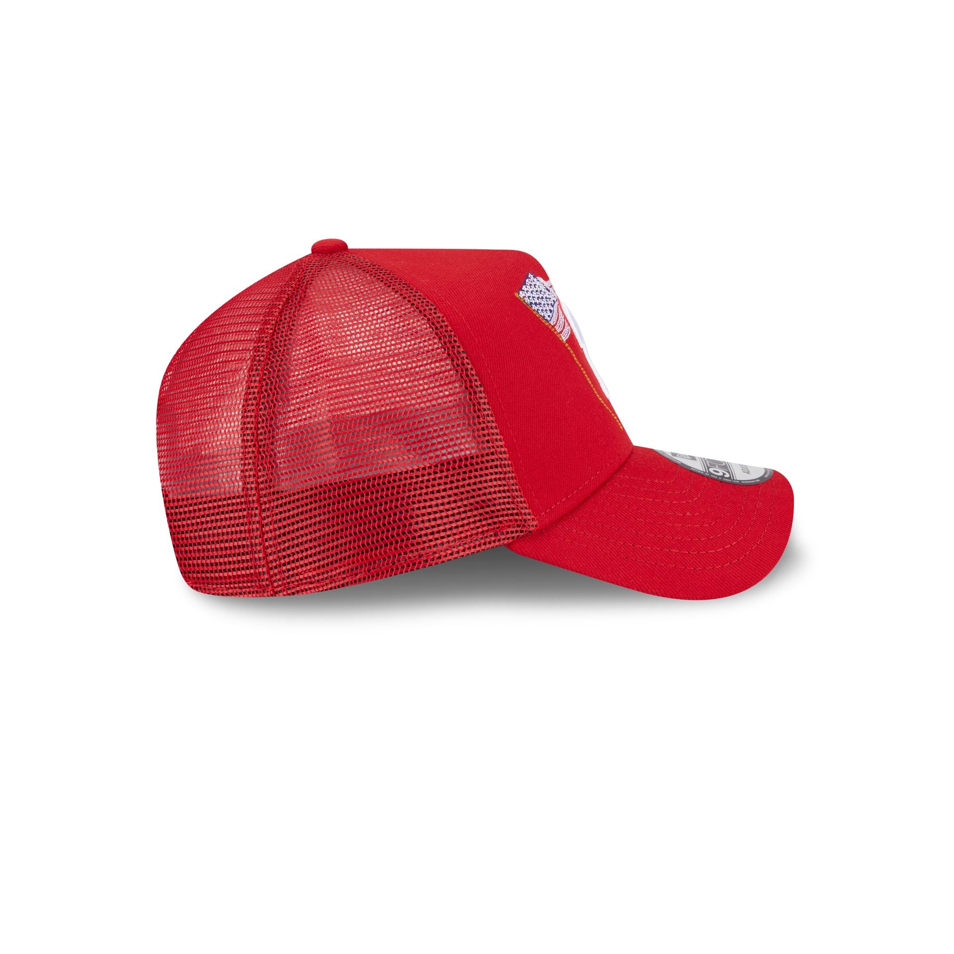 Philadelphia Phillies State Stitch 9FORTY A-Frame Trucker Hat - Image 5