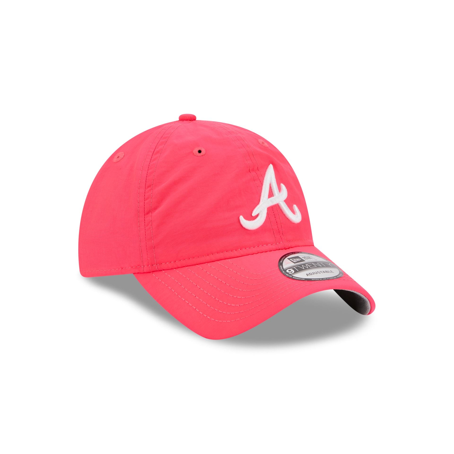 Atlanta Braves Everyday Nylon Pink 9TWENTY Adjustable Hat - Image 3