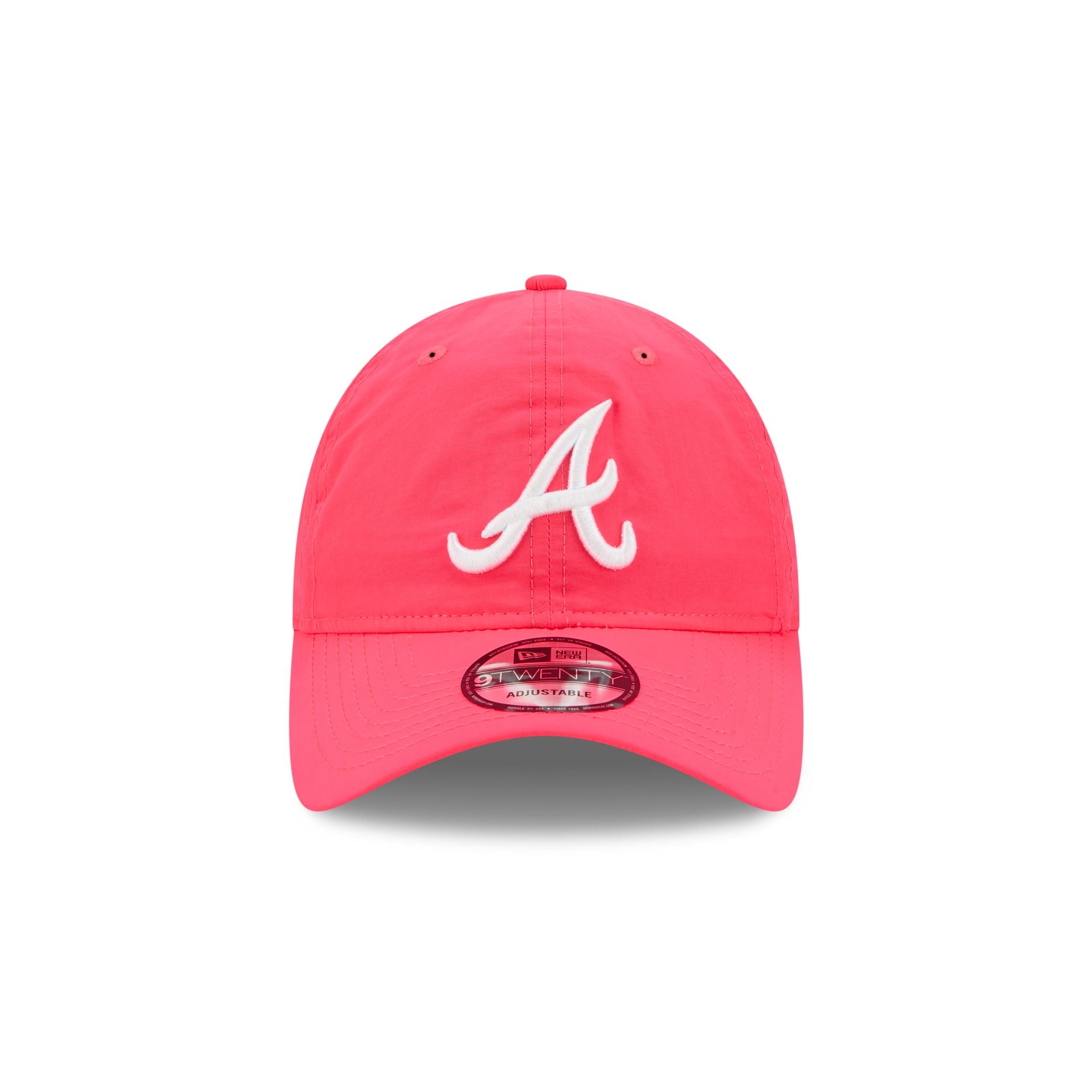 Atlanta Braves Everyday Nylon Pink 9TWENTY Adjustable Hat - Image 2
