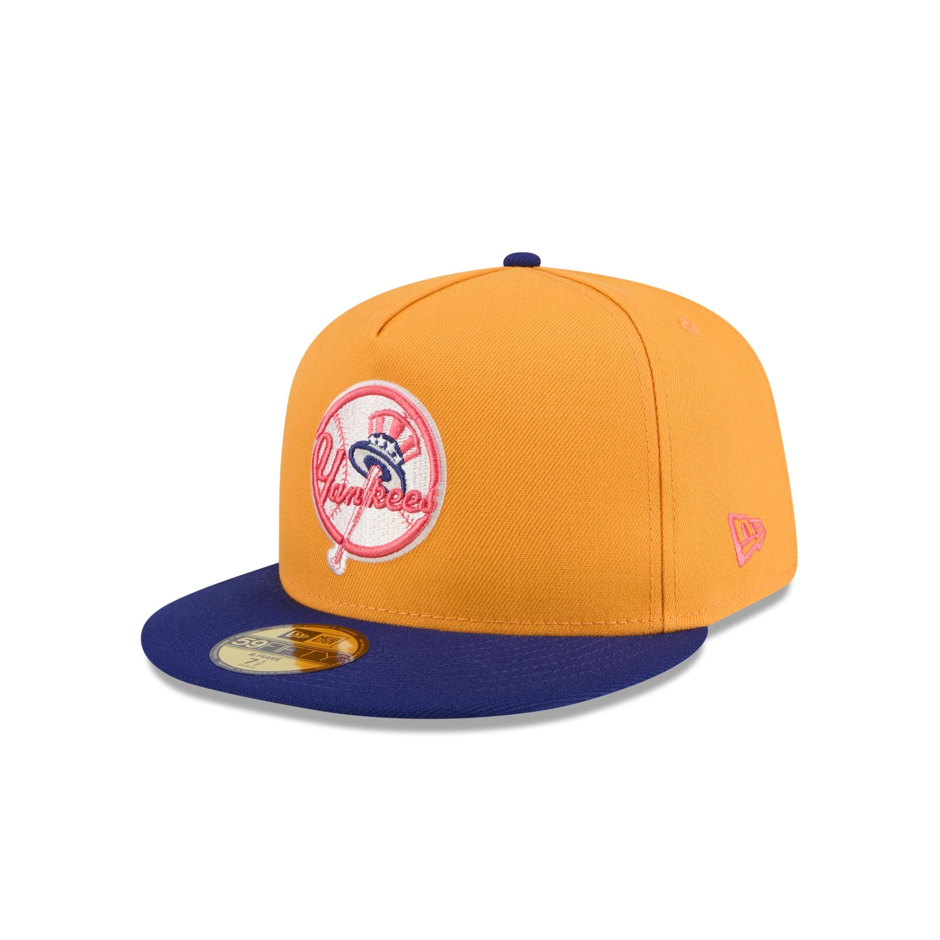 New York Yankees Gold 59FIFTY A-Frame Fitted Hat - Image 3