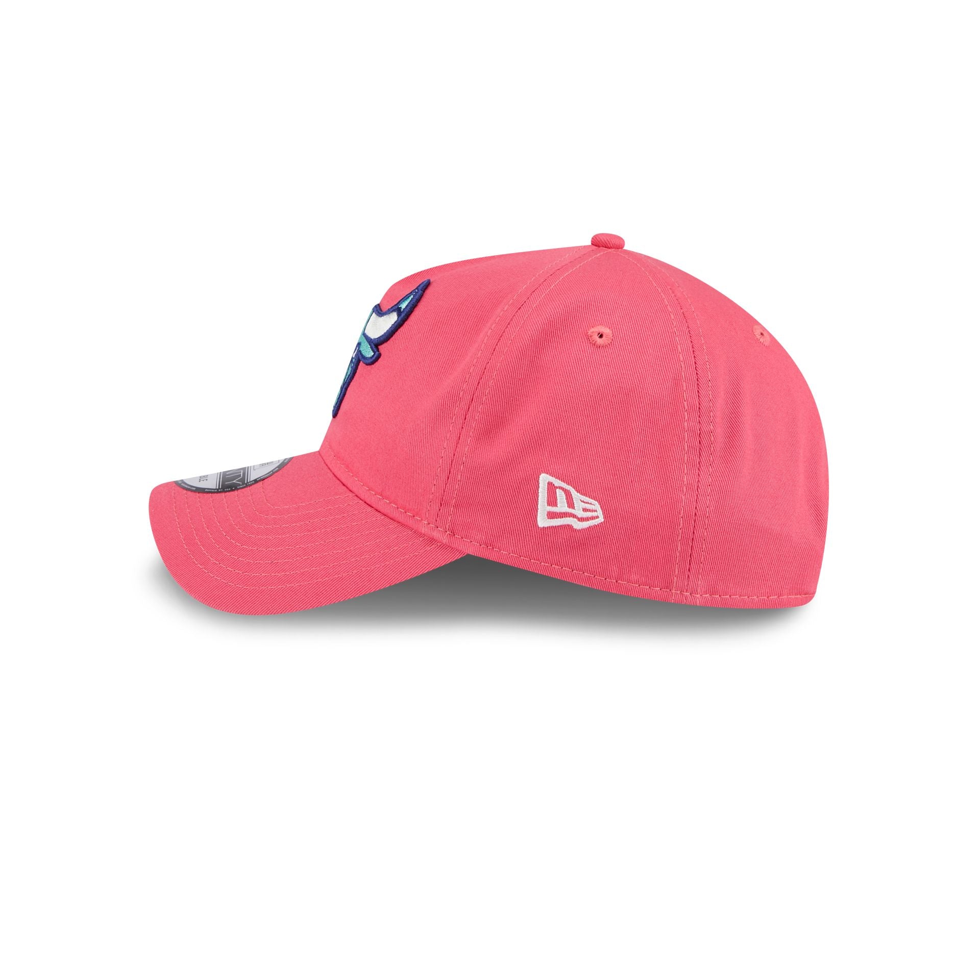 Chicago Bulls Coral 9TWENTY A-Frame Adjustable Hat - Image 5
