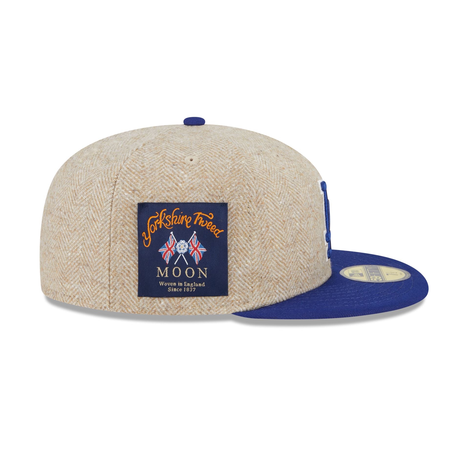 Los Angeles Dodgers Herringbone Moon 59FIFTY Fitted Hat - Image 4