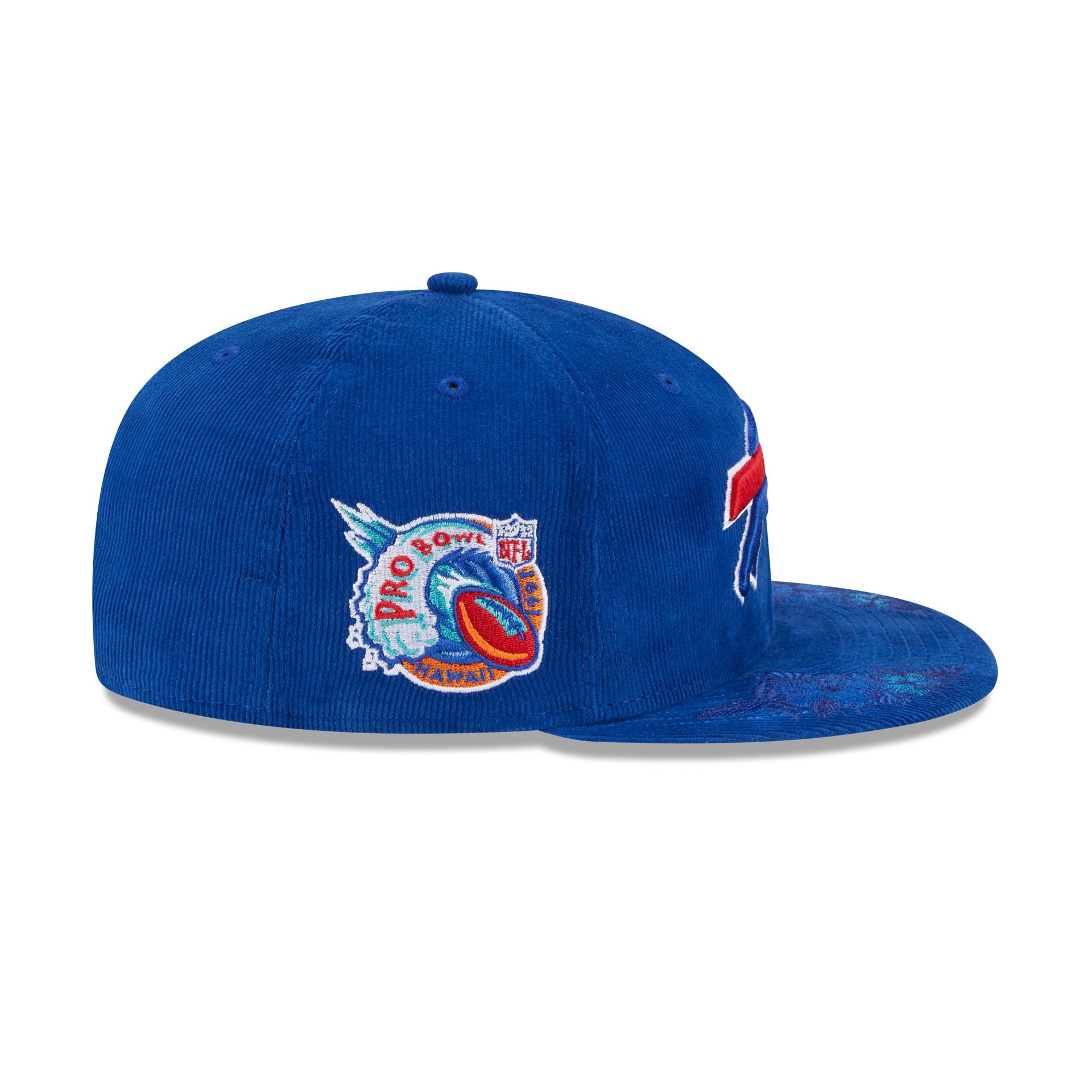 Just Caps Floral Corduroy Buffalo Bills 59FIFTY Fitted Hat - Image 5