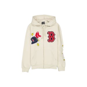 Boston Red Sox Stone Logo Select Full-Zip Hoodie