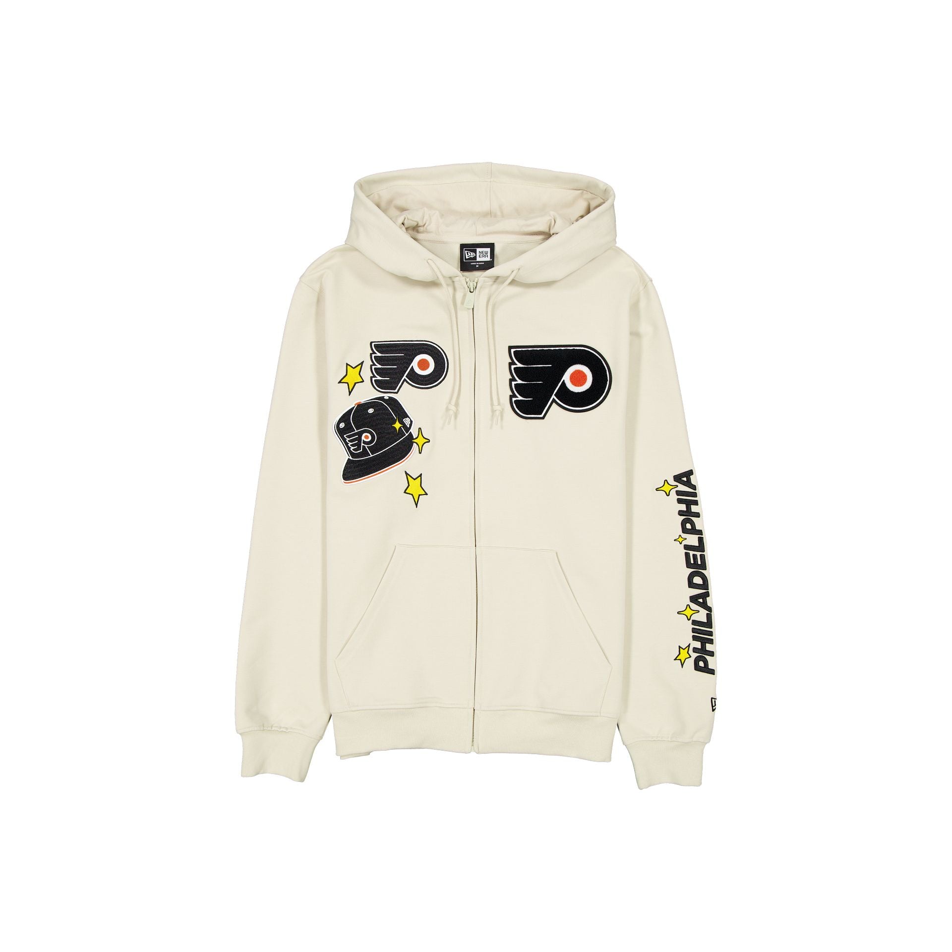 Philadelphia Flyers Stone Logo Select Full-Zip Hoodie