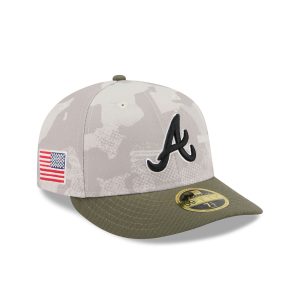 Atlanta Braves Armed Forces Day 2025 Low Profile 59FIFTY Fitted Hat
