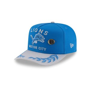 Detroit Lions 2025 Draft 59FIFTY A-Frame Fitted Hat