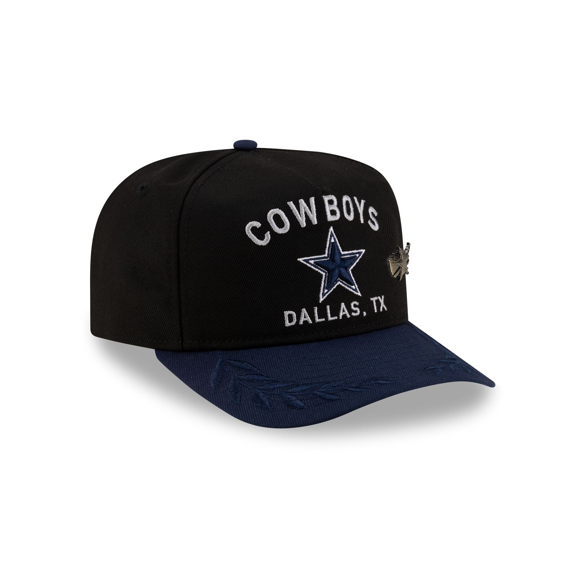 Dallas Cowboys 2025 Draft Black 59FIFTY A-Frame Fitted Hat - Image 3