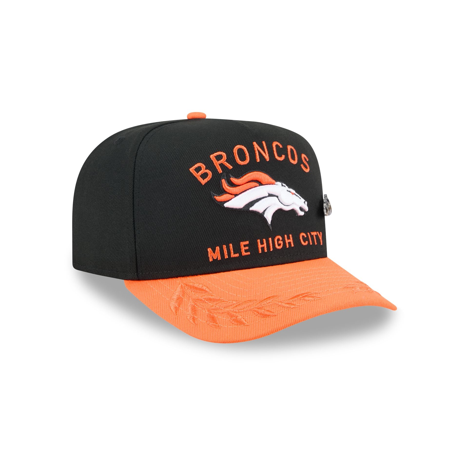 Denver Broncos 2025 Draft Black 59FIFTY A-Frame Fitted Hat - Image 3
