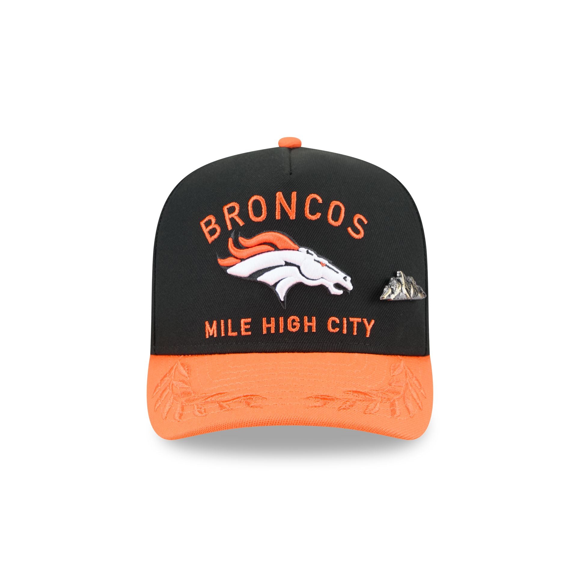Denver Broncos 2025 Draft Black 59FIFTY A-Frame Fitted Hat - Image 2