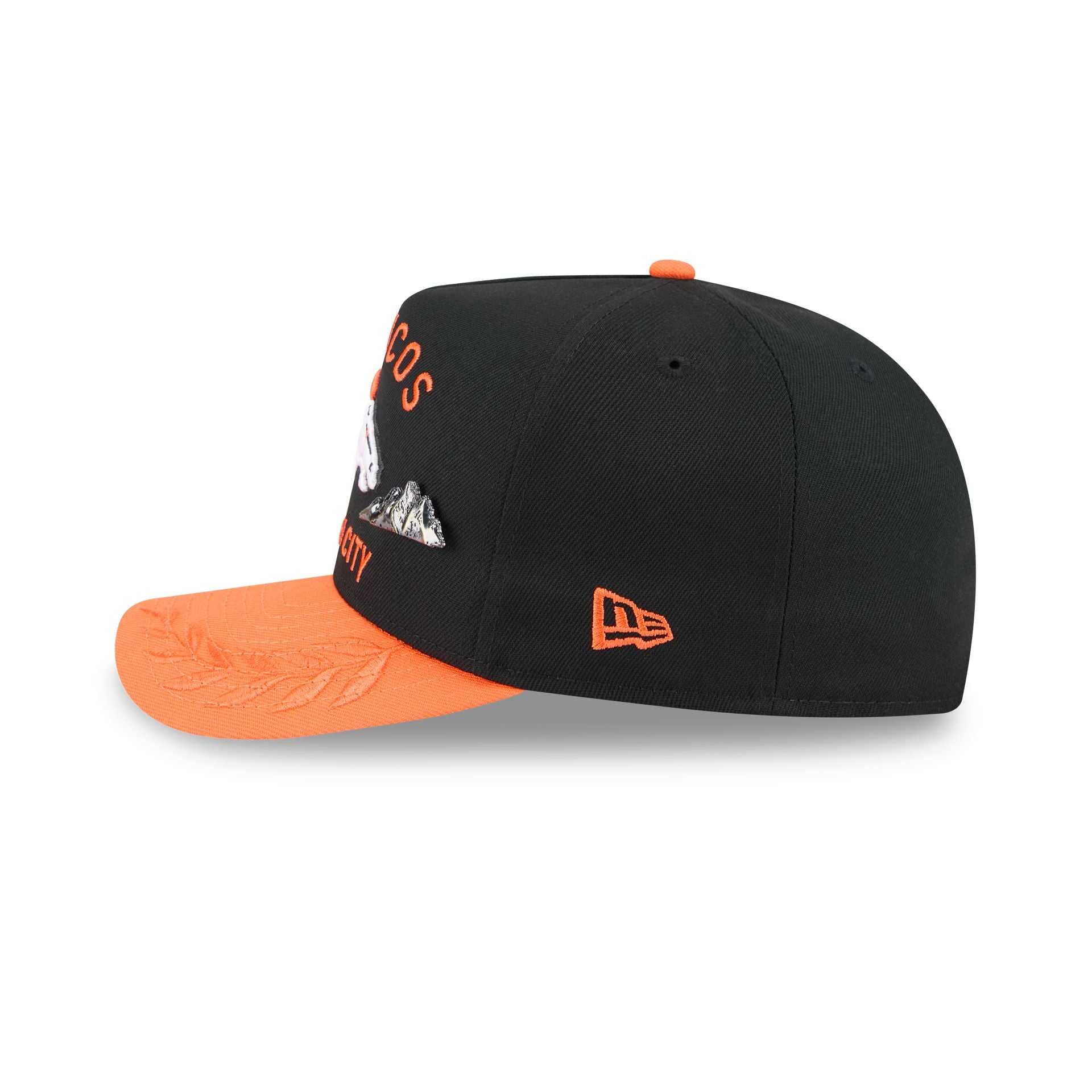 Denver Broncos 2025 Draft Black 59FIFTY A-Frame Fitted Hat - Image 4