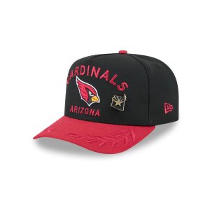Arizona Cardinals 2025 Draft Black 59FIFTY A-Frame Fitted Hat