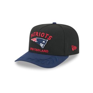 New England Patriots 2025 Draft 9FIFTY A-Frame Snapback Hat