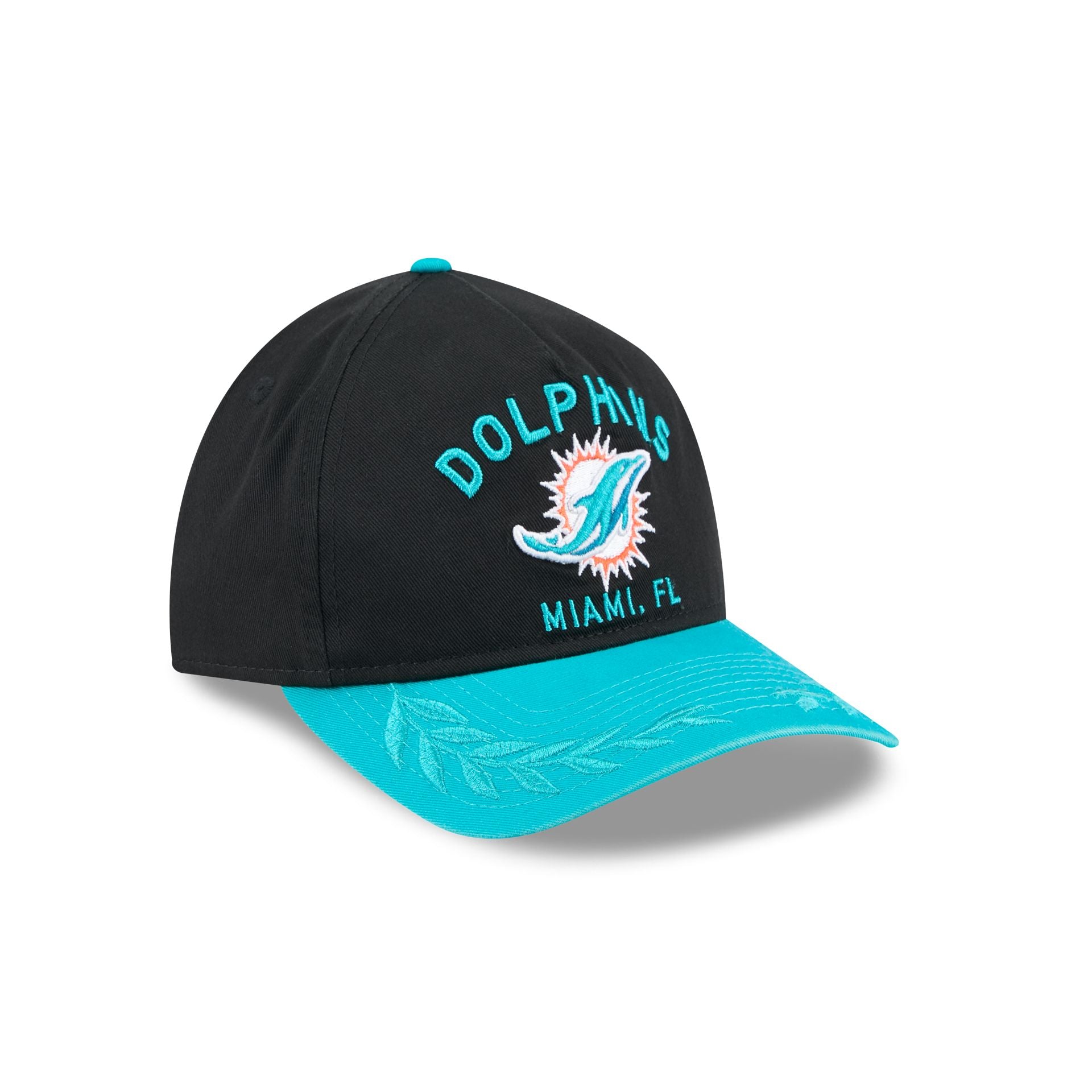 Miami Dolphins 2025 Draft 9TWENTY A-Frame Adjustable Hat - Image 3