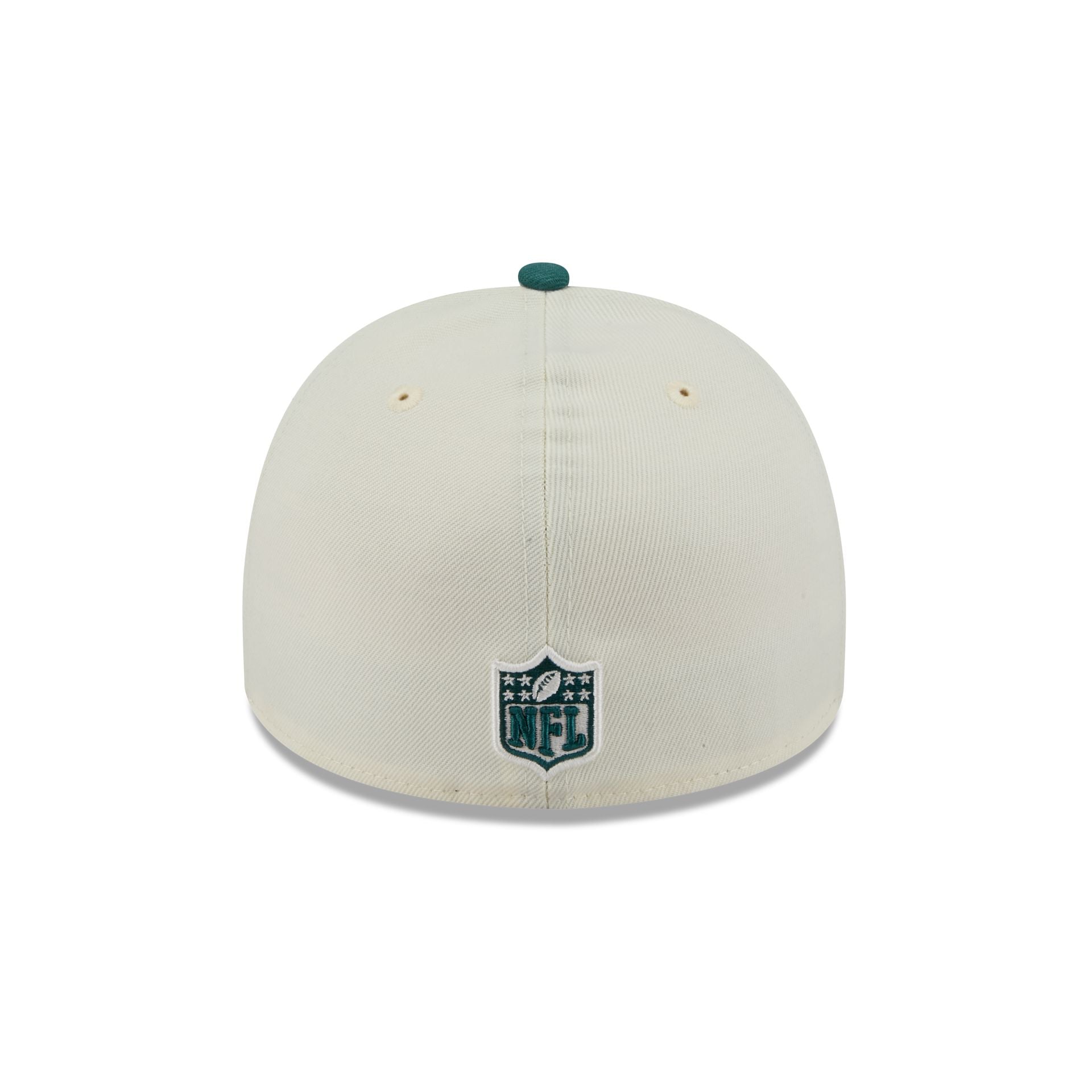 Philadelphia Eagles 2025 Draft Chrome White 59FIFTY A-Frame Fitted Hat - Image 6
