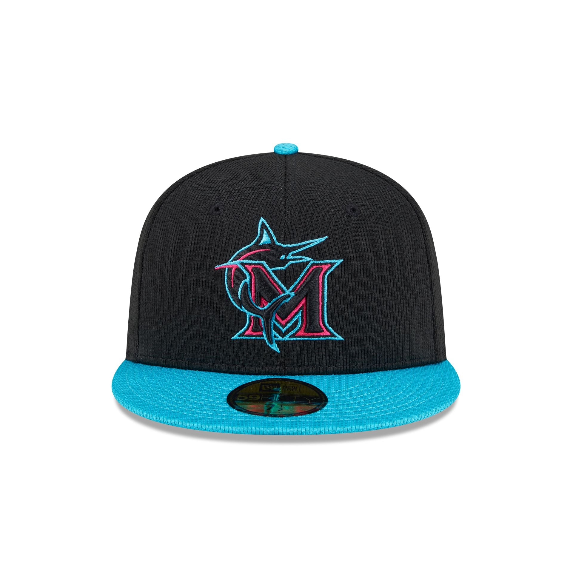 Miami Marlins City Connect Batting Practice 59FIFTY Fitted Hat - Image 2