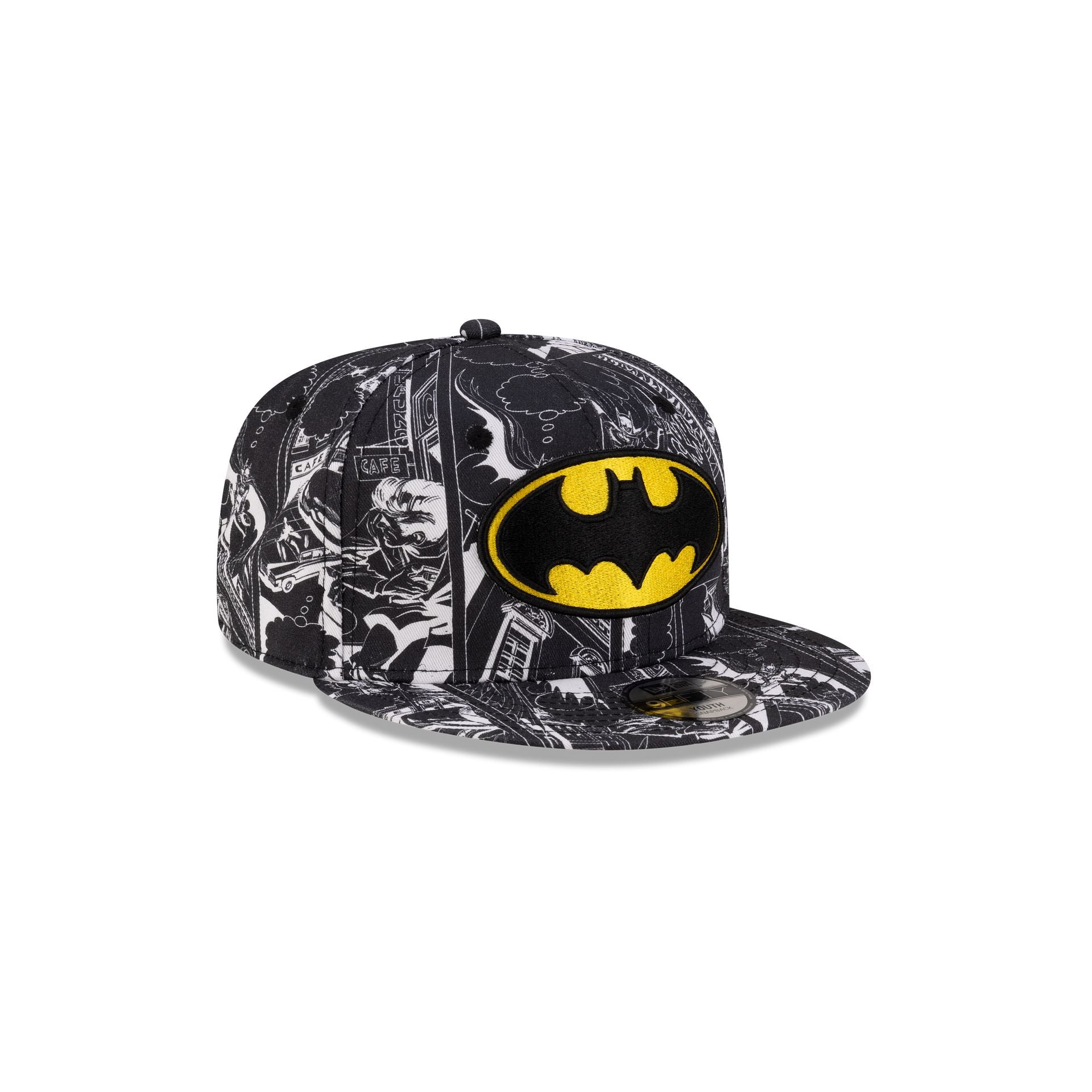 Batman Comic Book Kids 9FIFTY Snapback Hat - Image 3