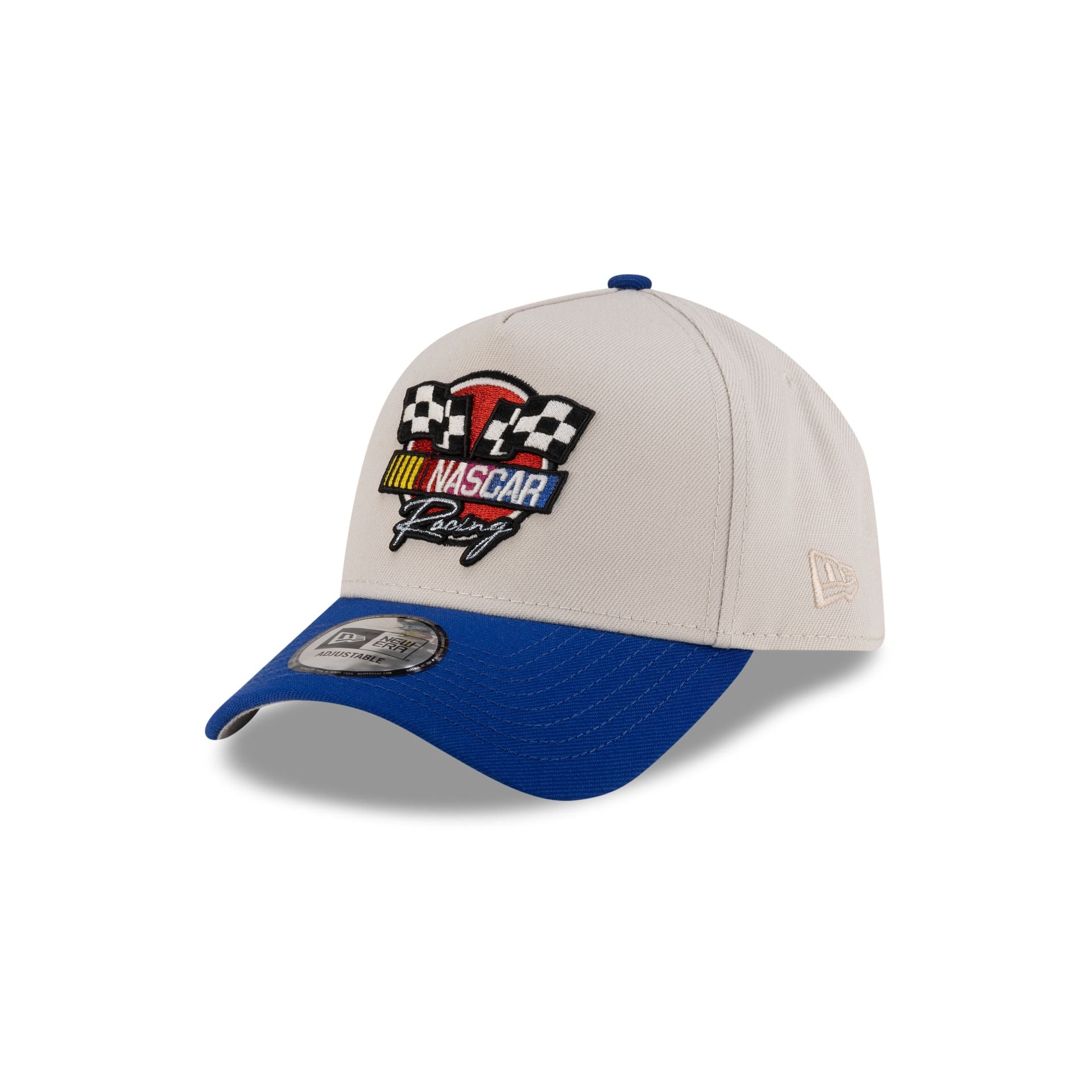 NASCAR Classics Flags White 9FORTY A-Frame Snapback Hat