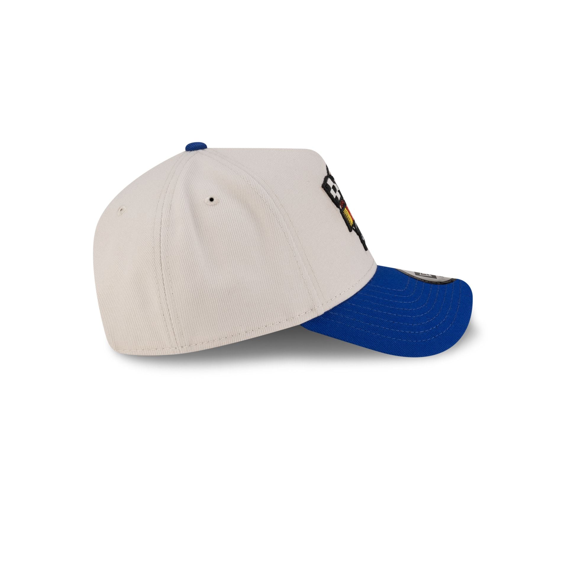 NASCAR Classics Flags White 9FORTY A-Frame Snapback Hat - Image 5