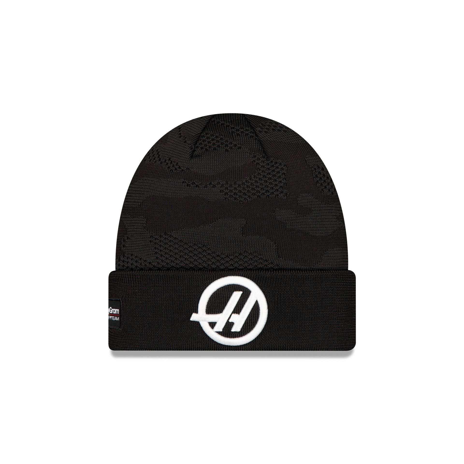 MoneyGram Haas F1 Team Camo Cuff Knit Beanie