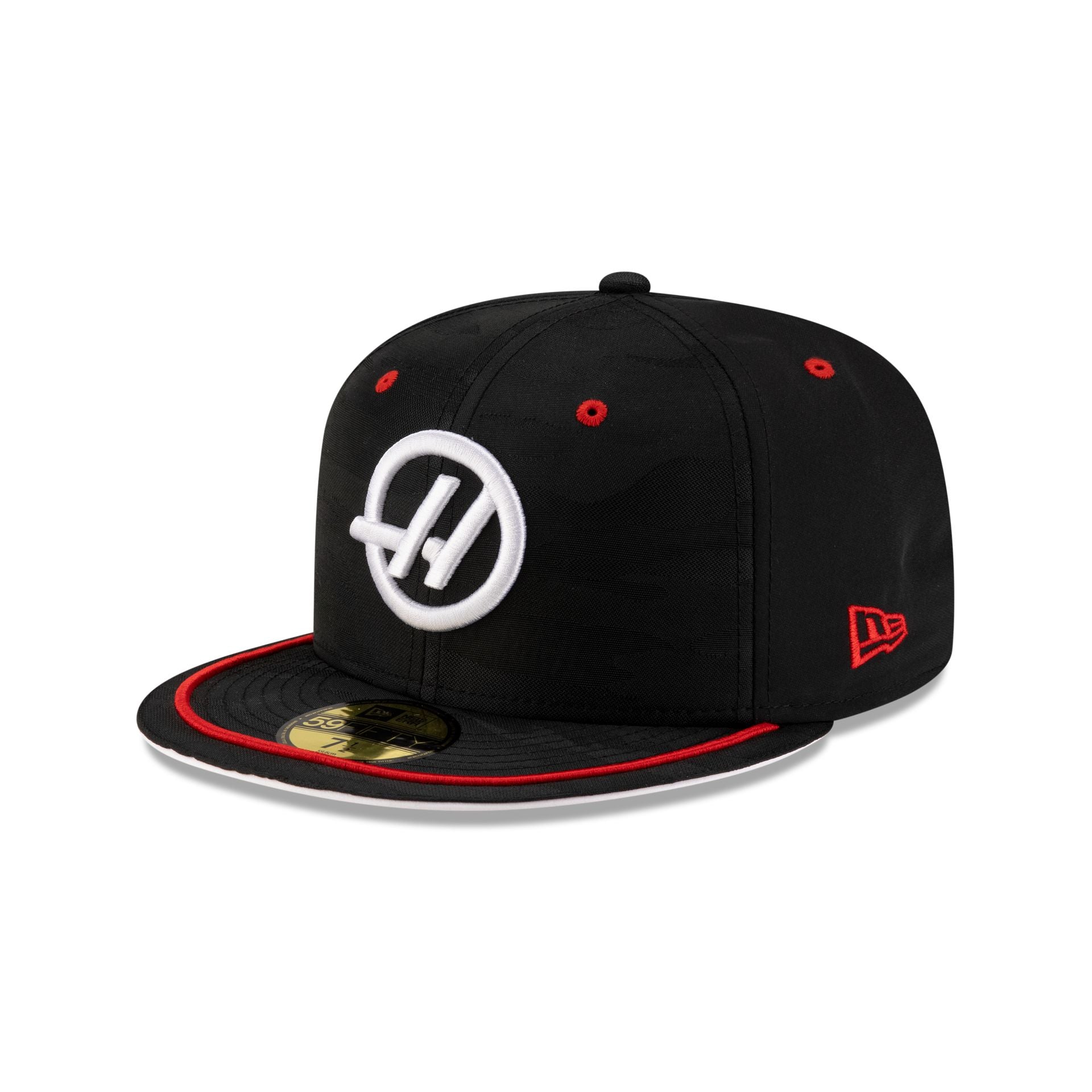 MoneyGram Haas F1 Team Black Camo 59FIFTY Fitted Hat - Image 3