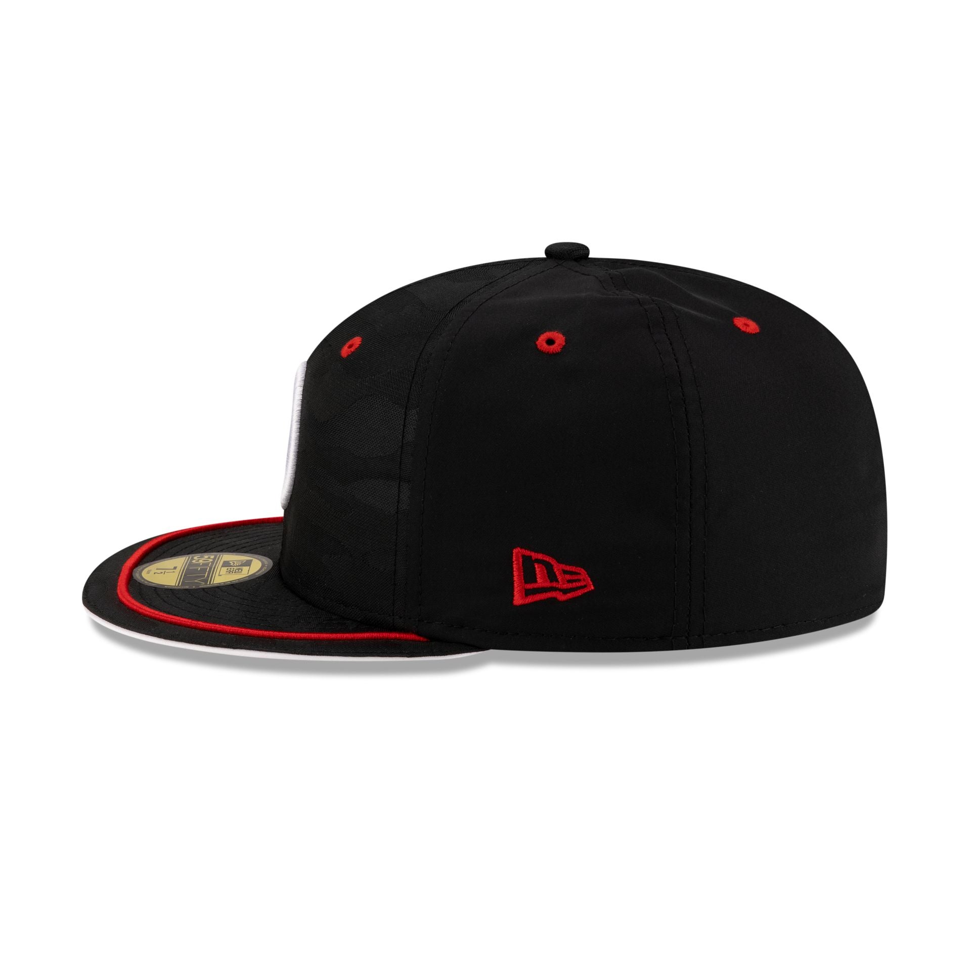 MoneyGram Haas F1 Team Black Camo 59FIFTY Fitted Hat - Image 5