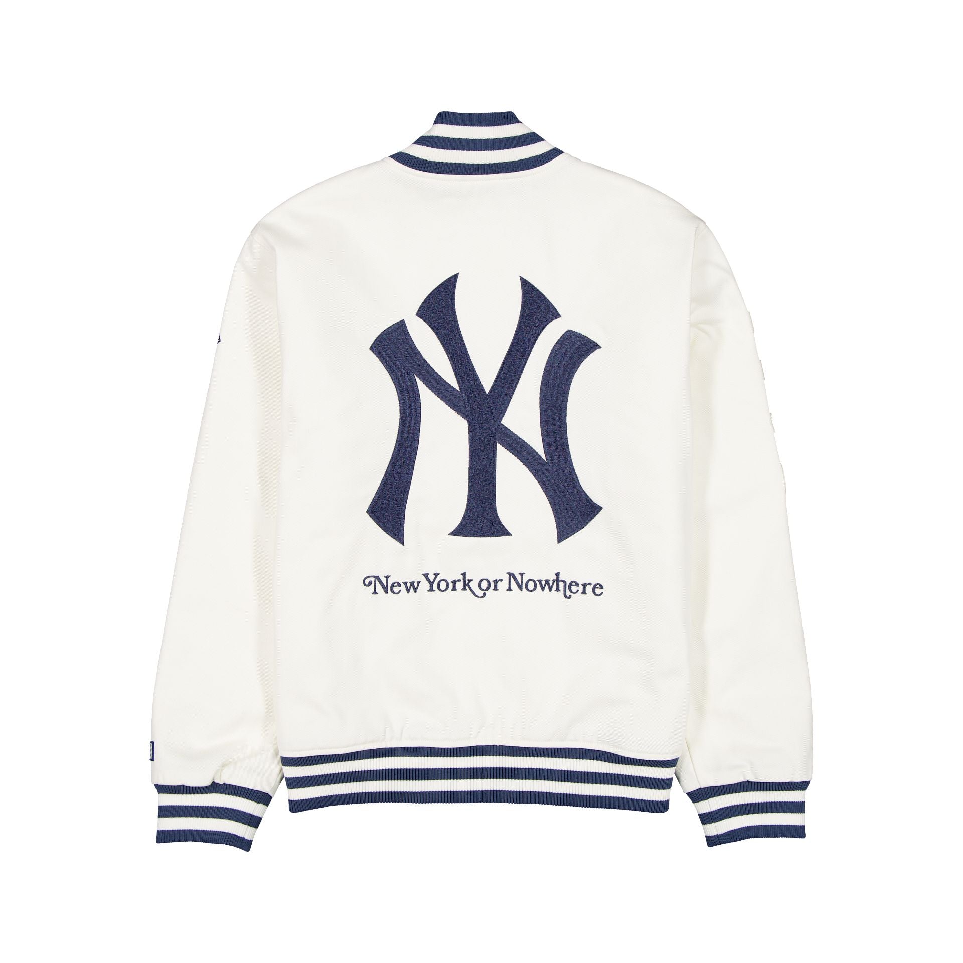 New York or Nowhere x New York Yankees White Jacket - Image 2