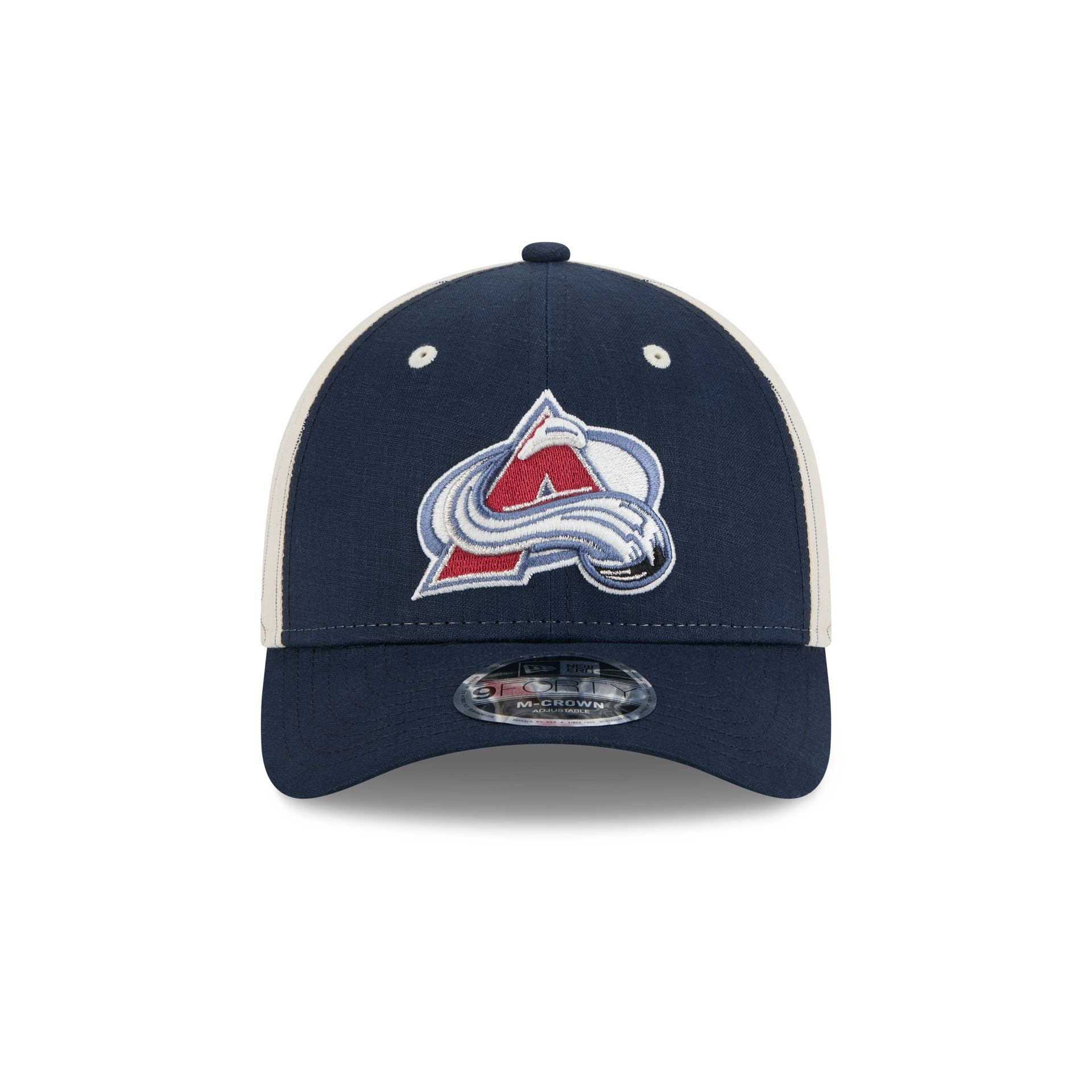 Colorado Avalanche Linen 9FORTY M-Crown Snapback Hat - Image 2