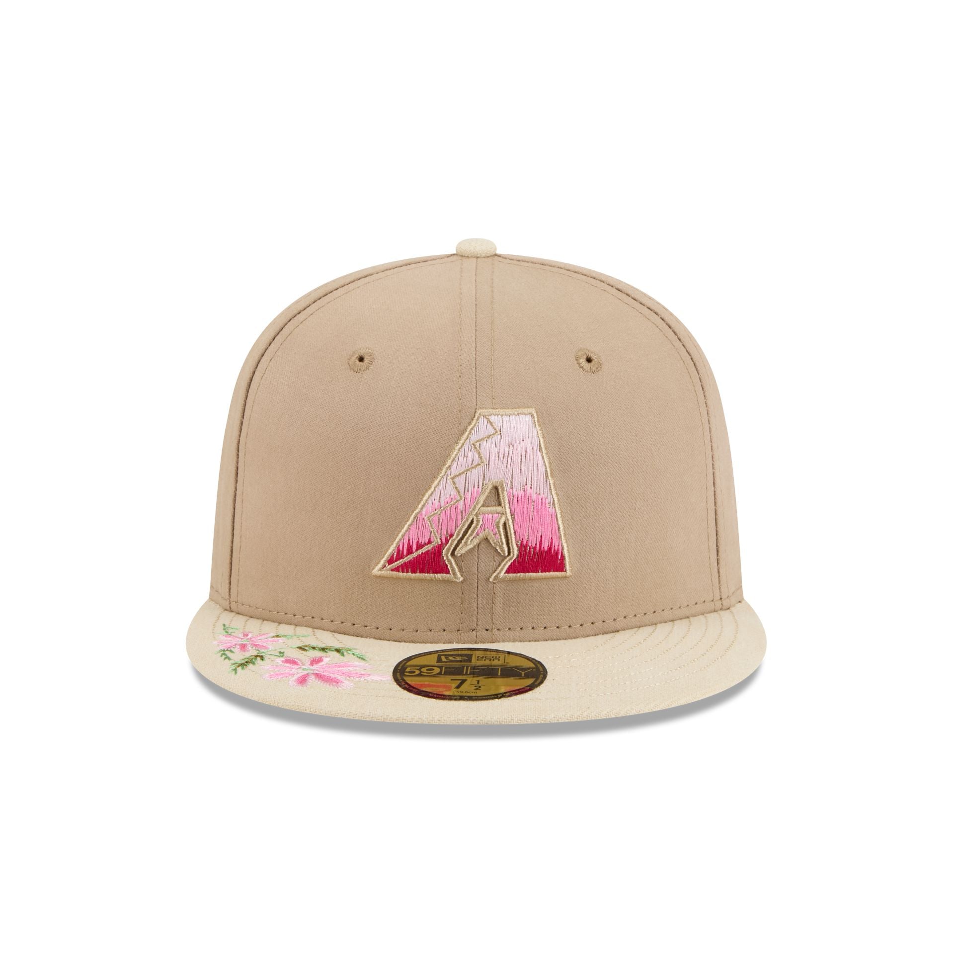 Arizona Diamondbacks Hand Stitched Floral 59FIFTY Fitted Hat - Image 2
