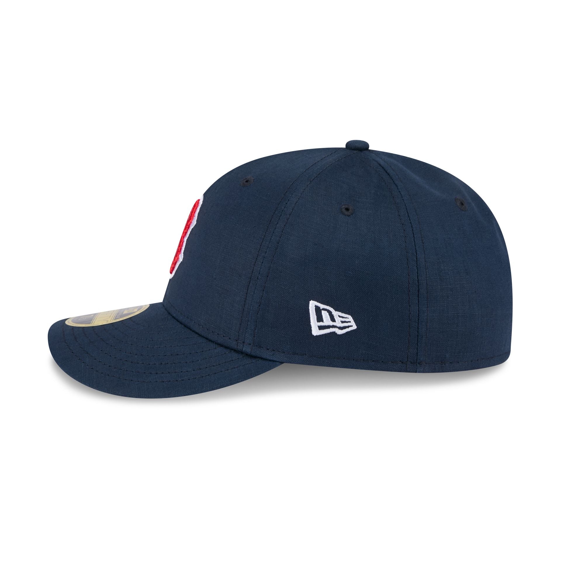 Boston Red Sox Snake Scale Logo Low Profile 59FIFTY Fitted Hat - Image 4