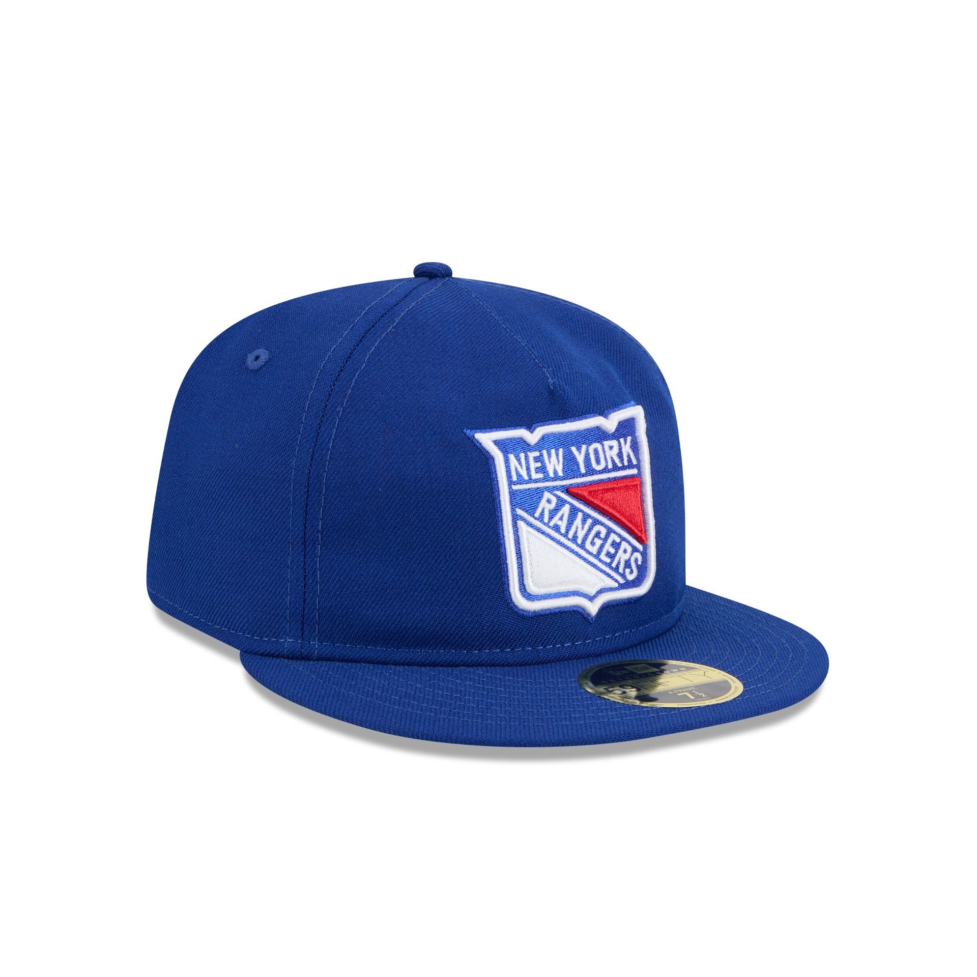 New York Rangers Boho Wool Retro Crown 59FIFTY Fitted Hat - Image 3