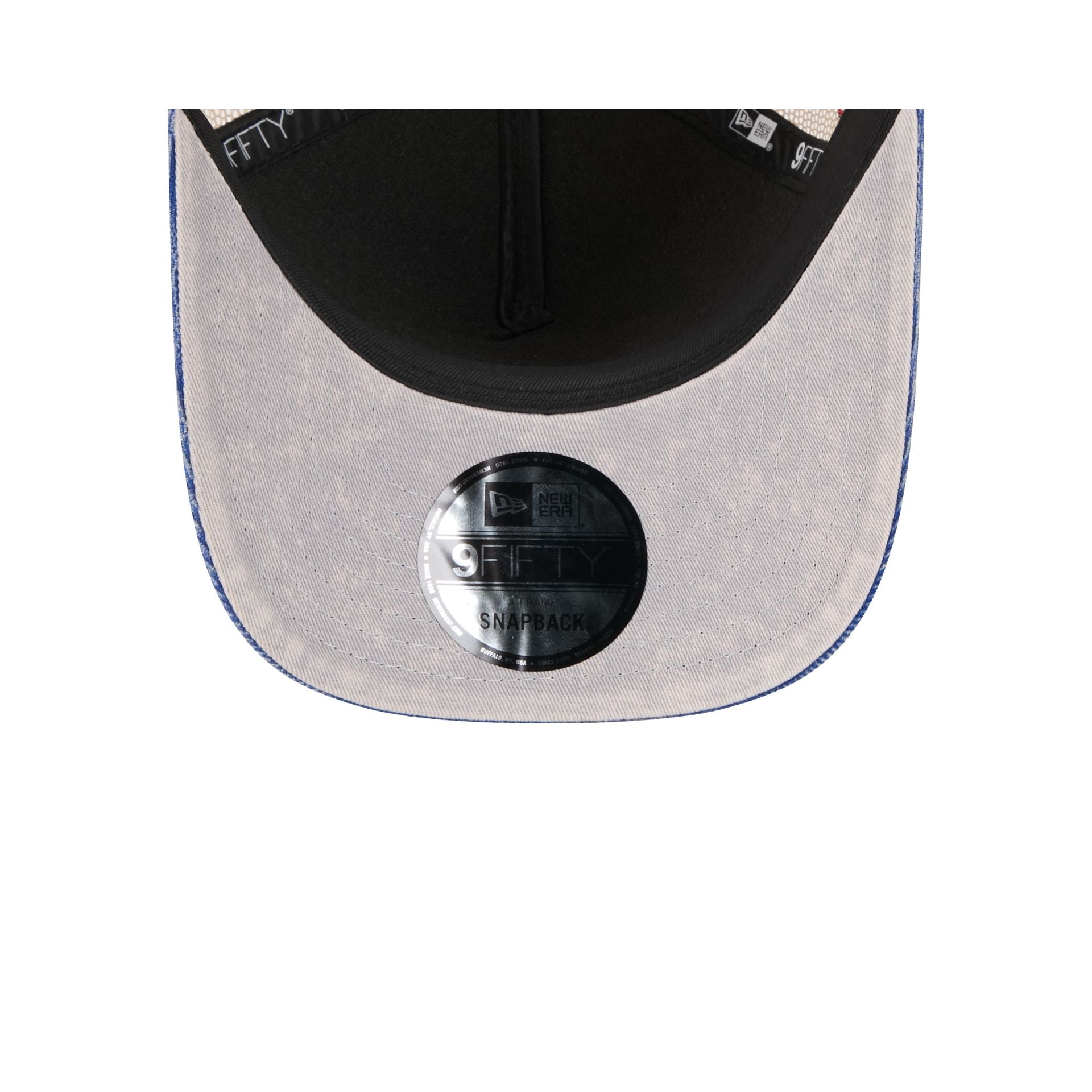 New York Giants Vintage Landscape 9FIFTY A-Frame Trucker Hat - Image 7