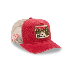 Detroit Red Wings Vintage Landscape 9FIFTY A-Frame Trucker Hat