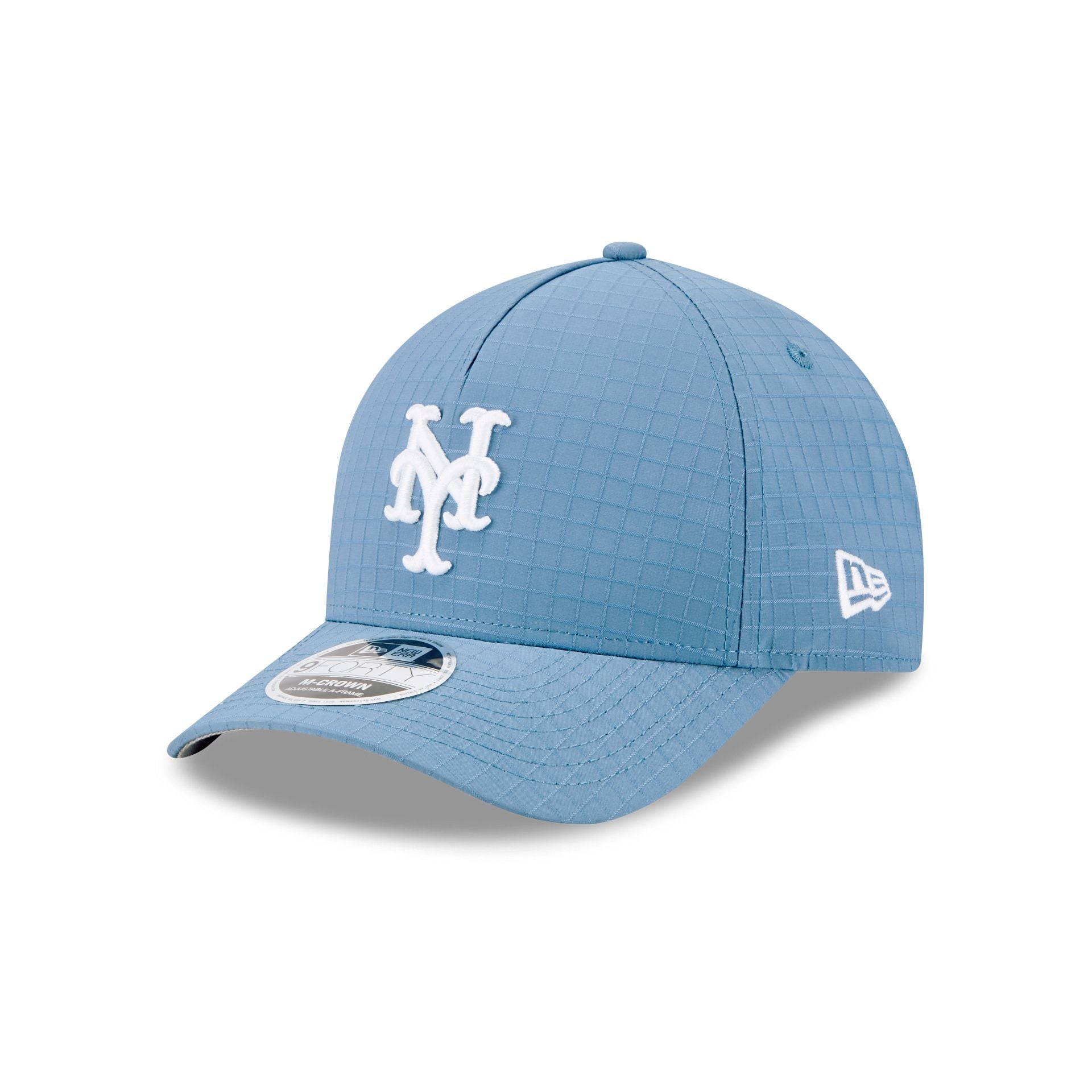 New York Mets Blue Ripstop 9FORTY M-Crown A-Frame Snapback Hat