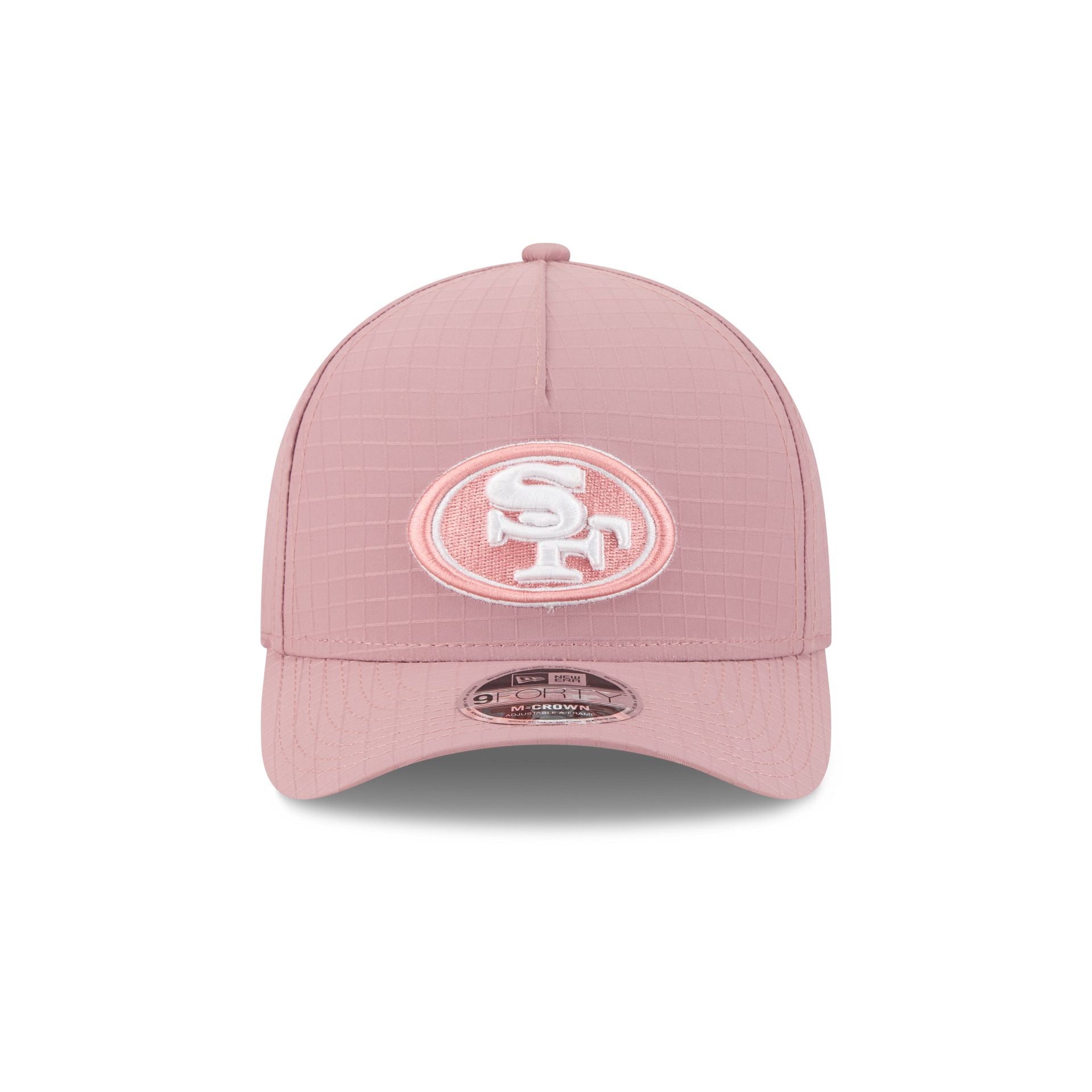 San Francisco 49ers Pink Ripstop 9FORTY M-Crown A-Frame Snapback Hat - Image 2