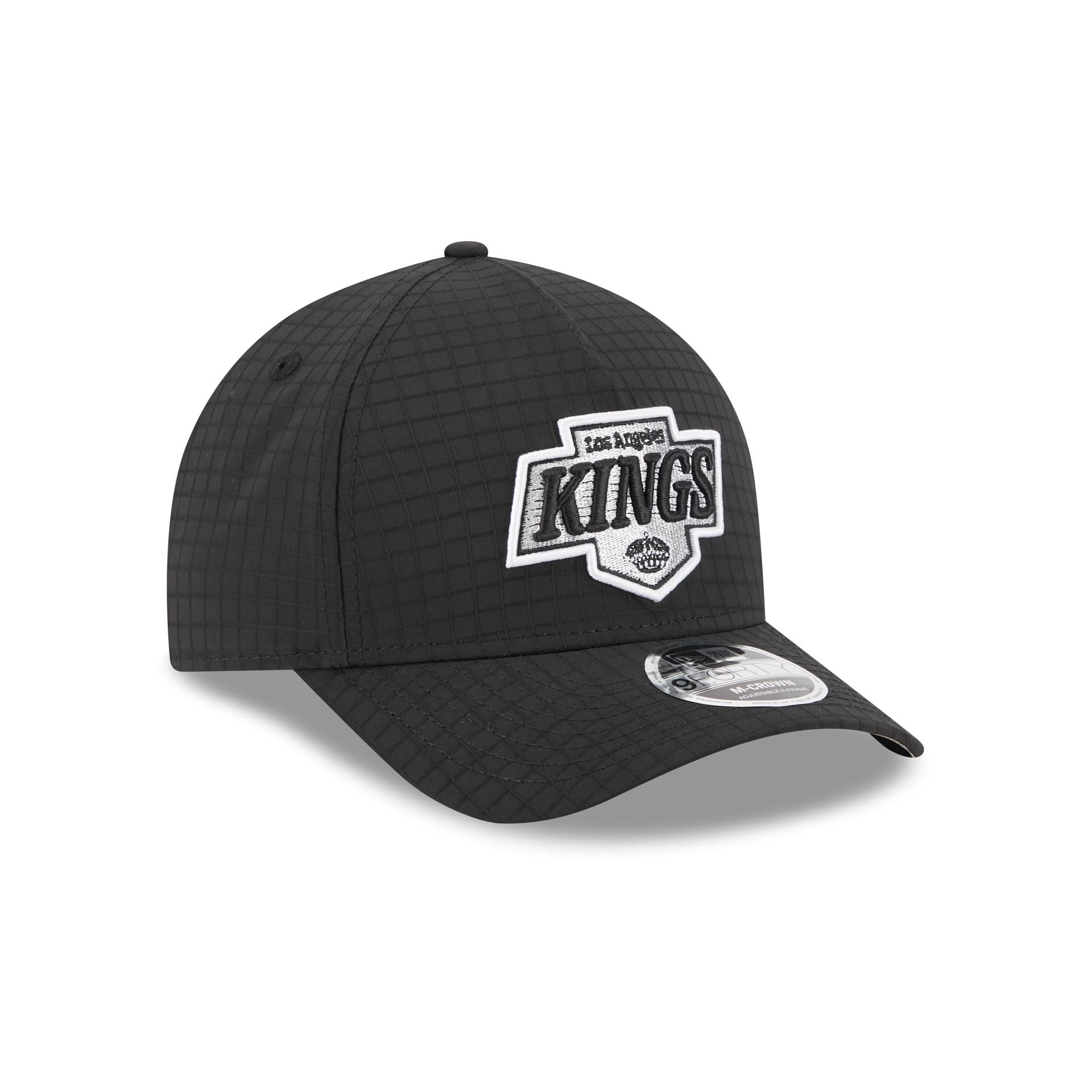 Los Angeles Kings Ripstop 9FORTY M-Crown A-Frame Snapback Hat - Image 3