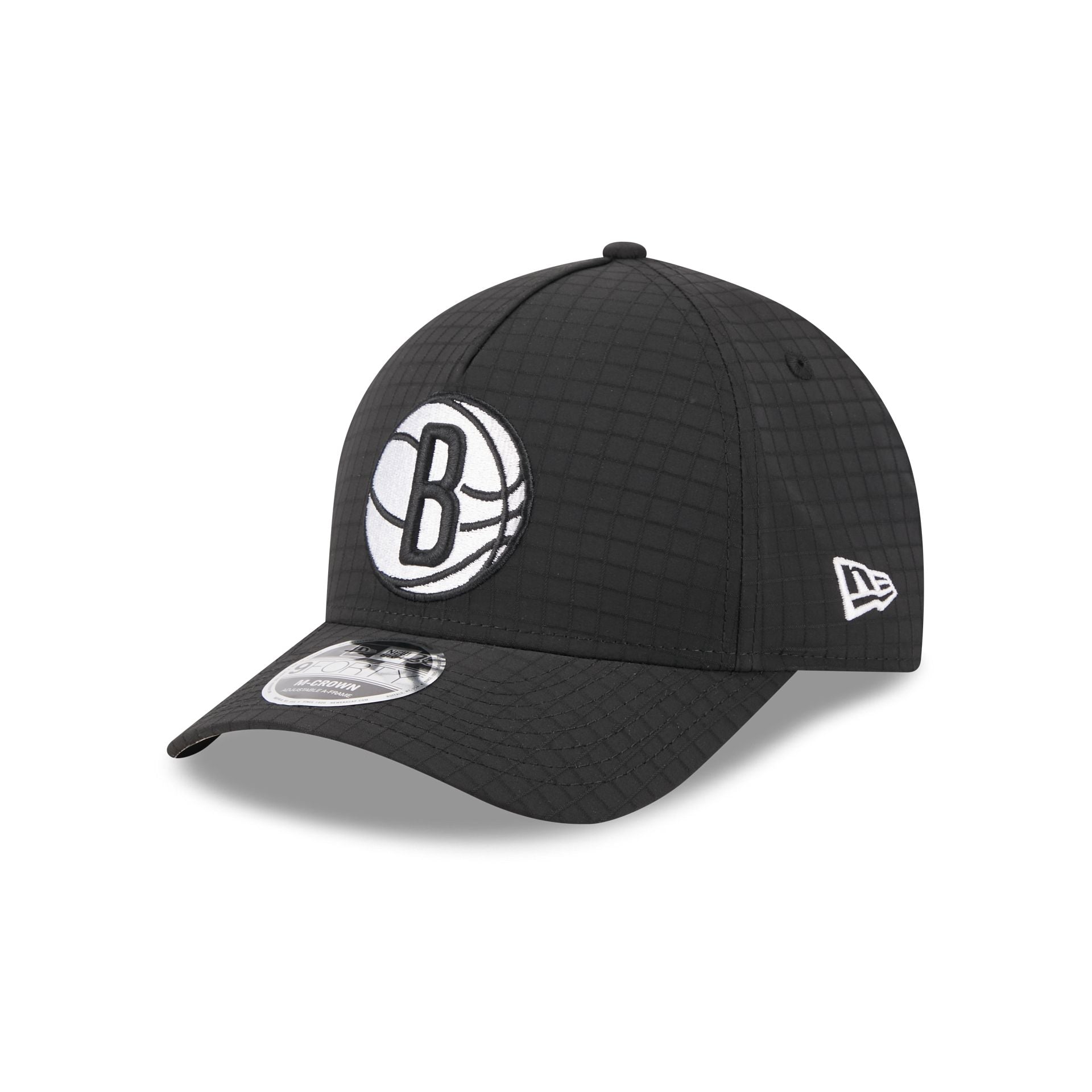 Brooklyn Nets Ripstop 9FORTY M-Crown A-Frame Snapback Hat