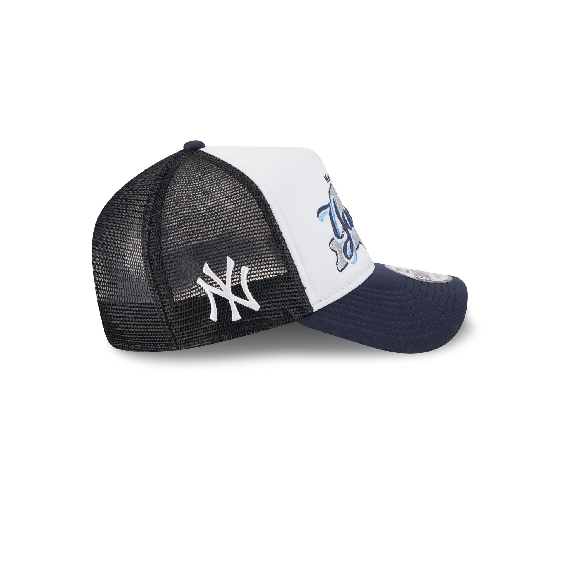New York Yankees State Flower 9FORTY A-Frame Trucker Hat - Image 4